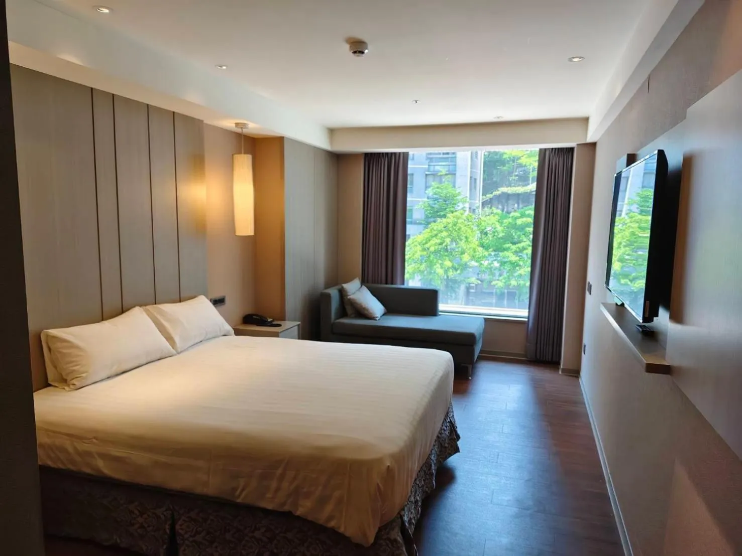 Bed in CHECK inn SELECT Taipei NeiHu