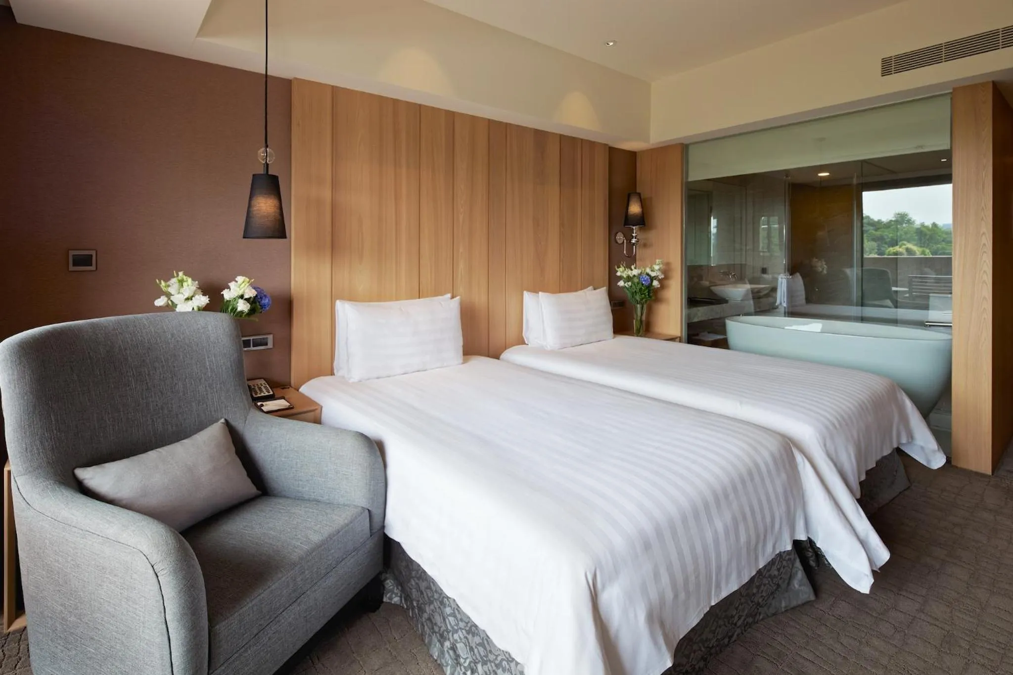 Bed in CHECK inn SELECT Taipei NeiHu