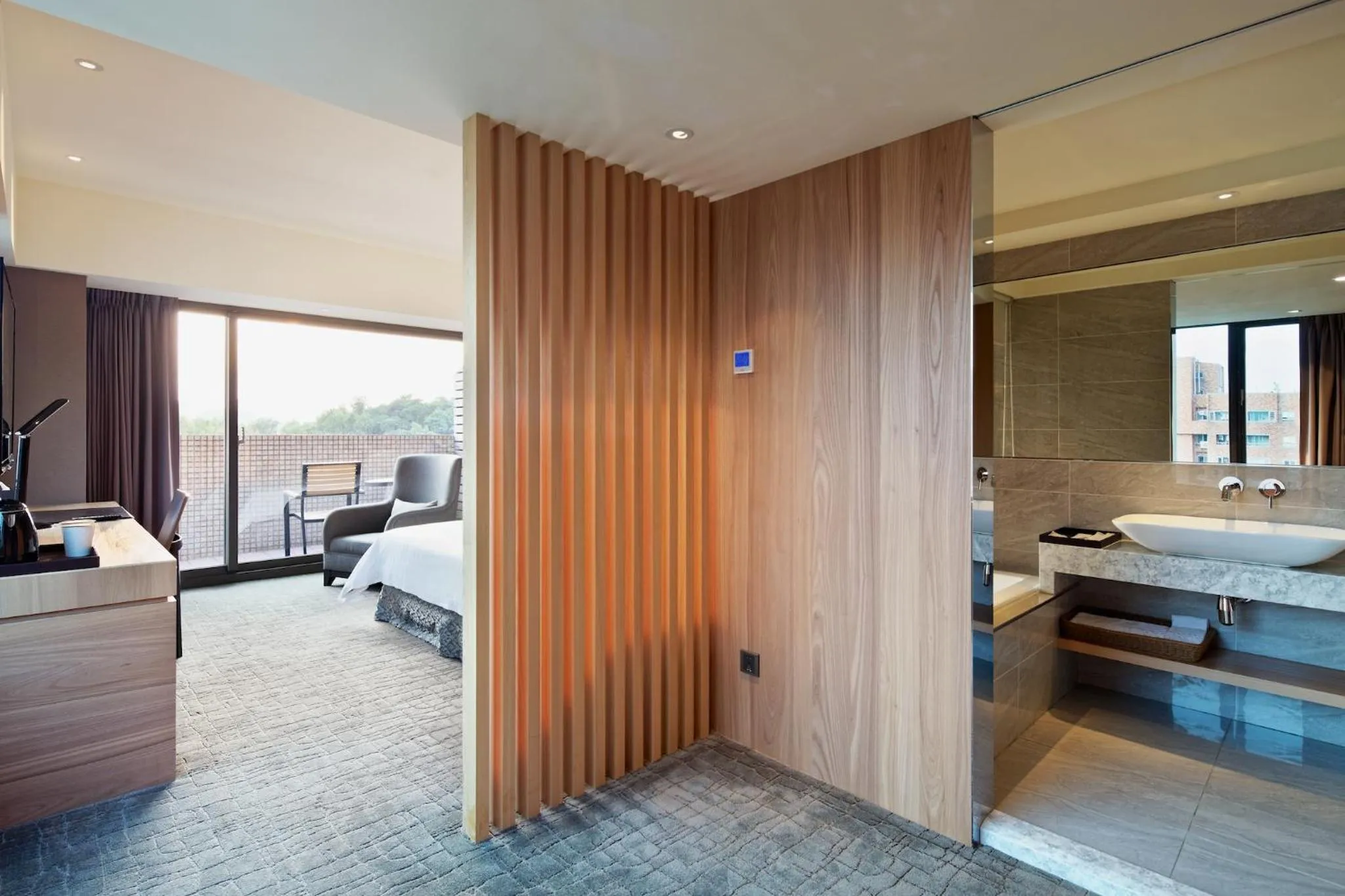 Bed in CHECK inn SELECT Taipei NeiHu