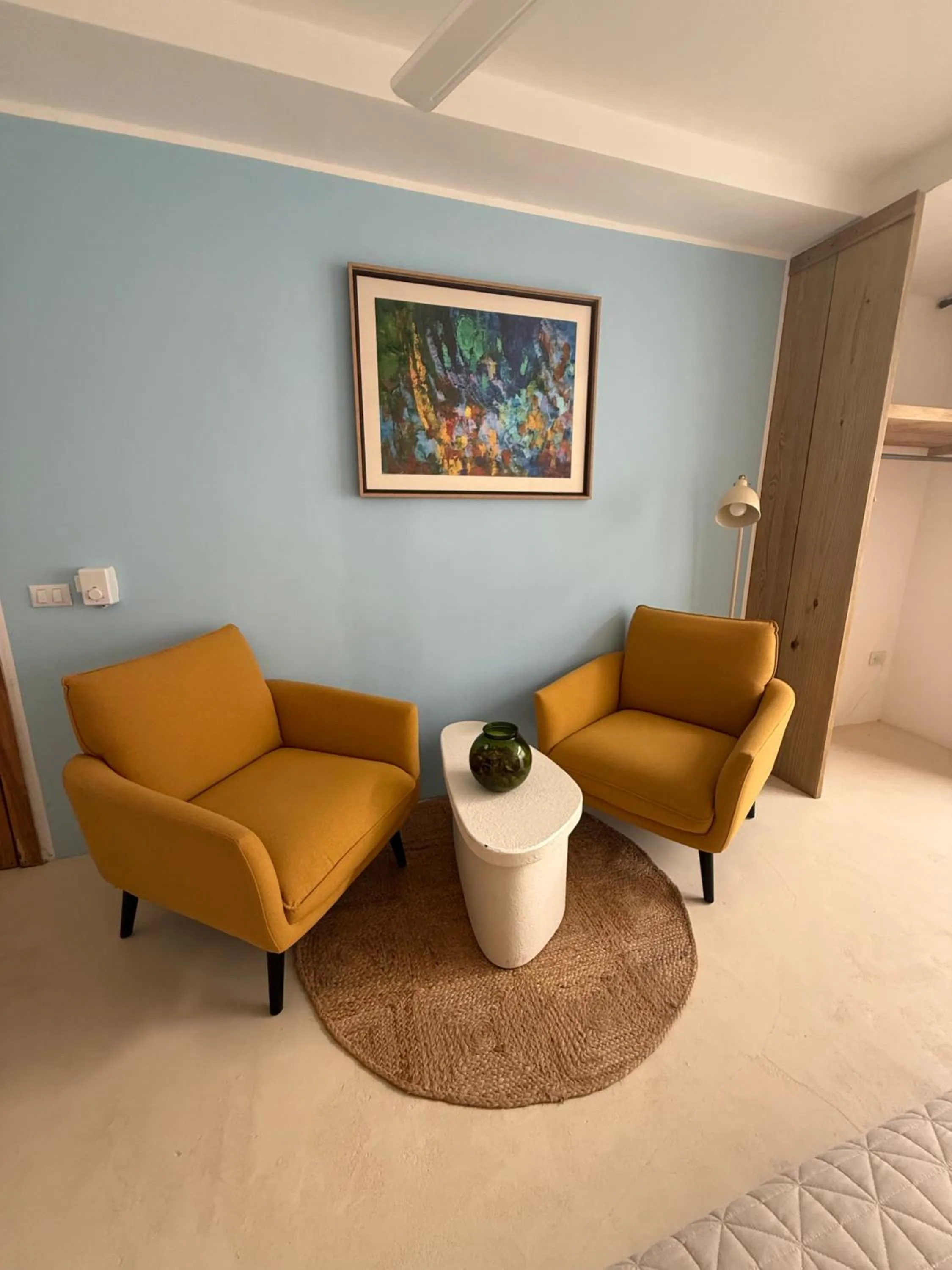 Seating area in Kainos Tropical Boutique Hotel