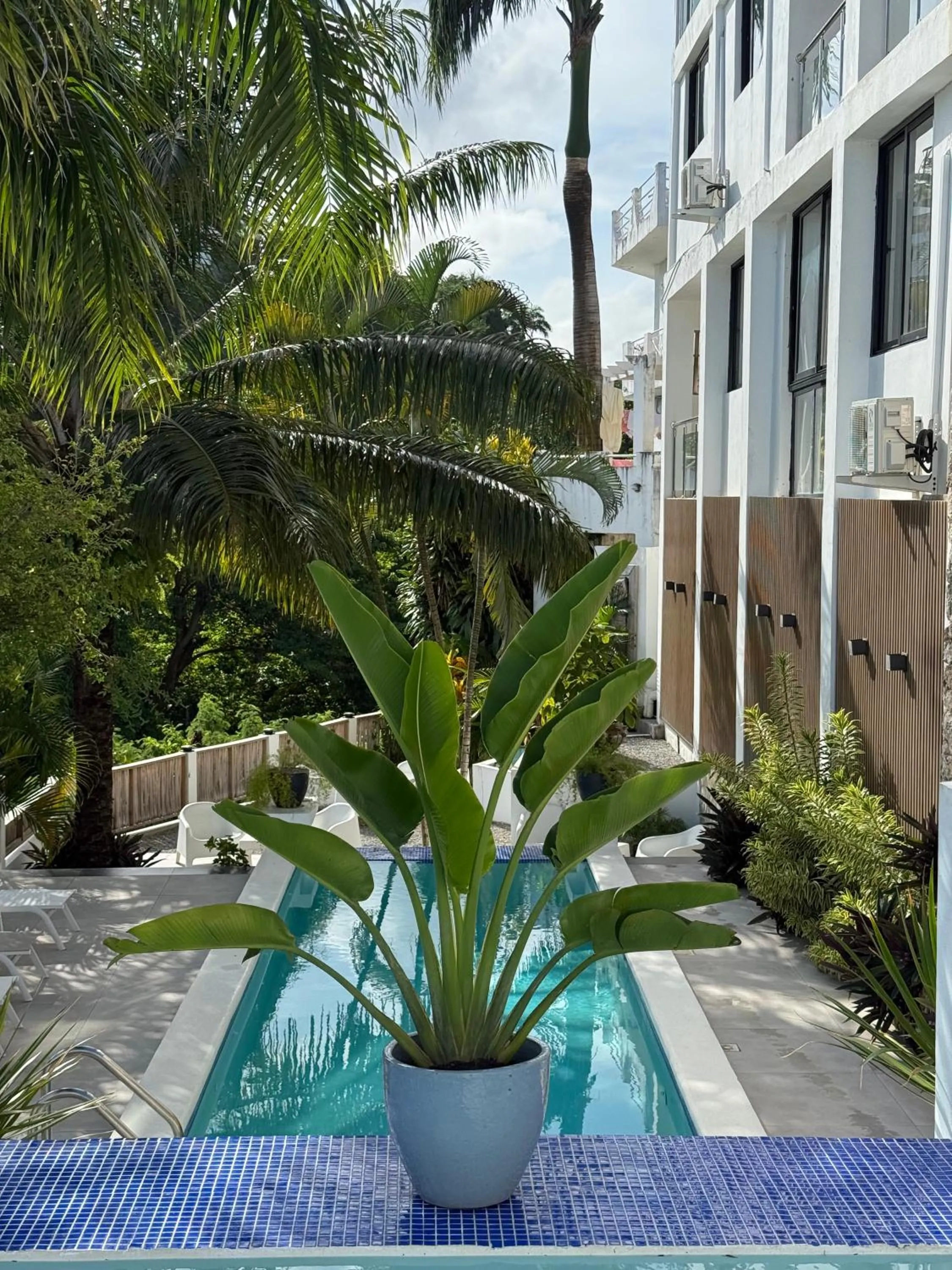 Swimming pool in Kainos Tropical Boutique Hotel
