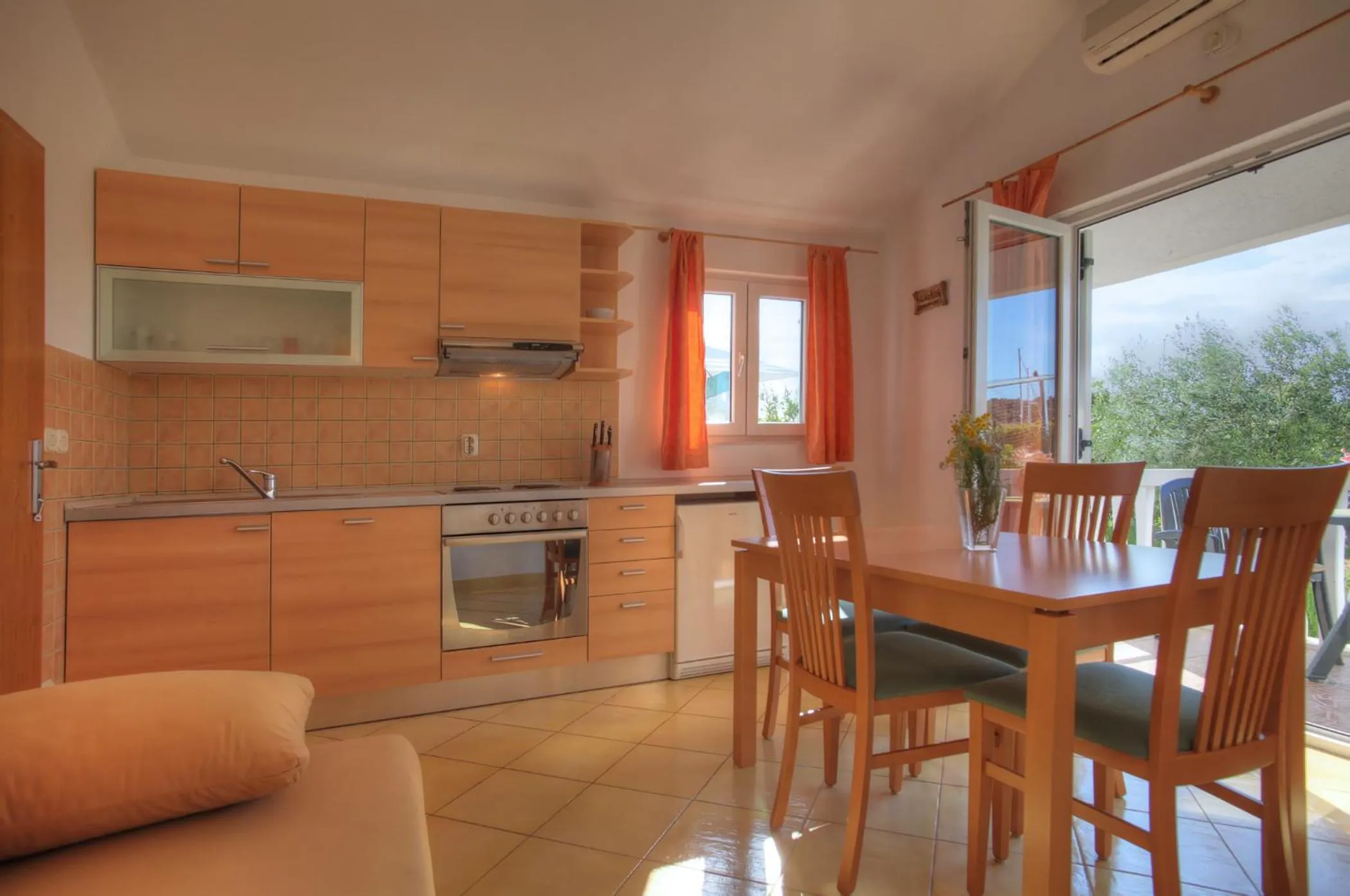 Balcony/Terrace in Apartments Irena