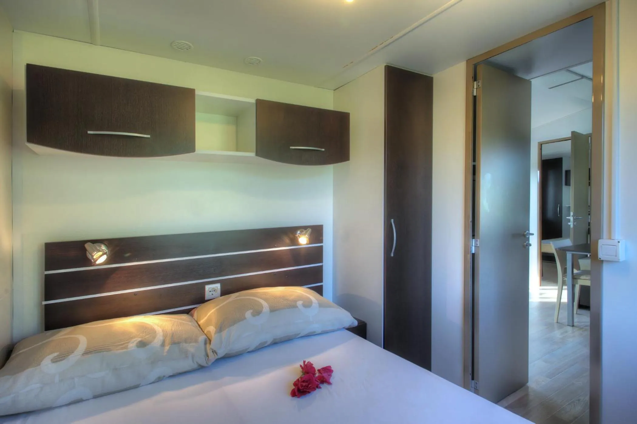 Bedroom, Bed in Apartments Irena