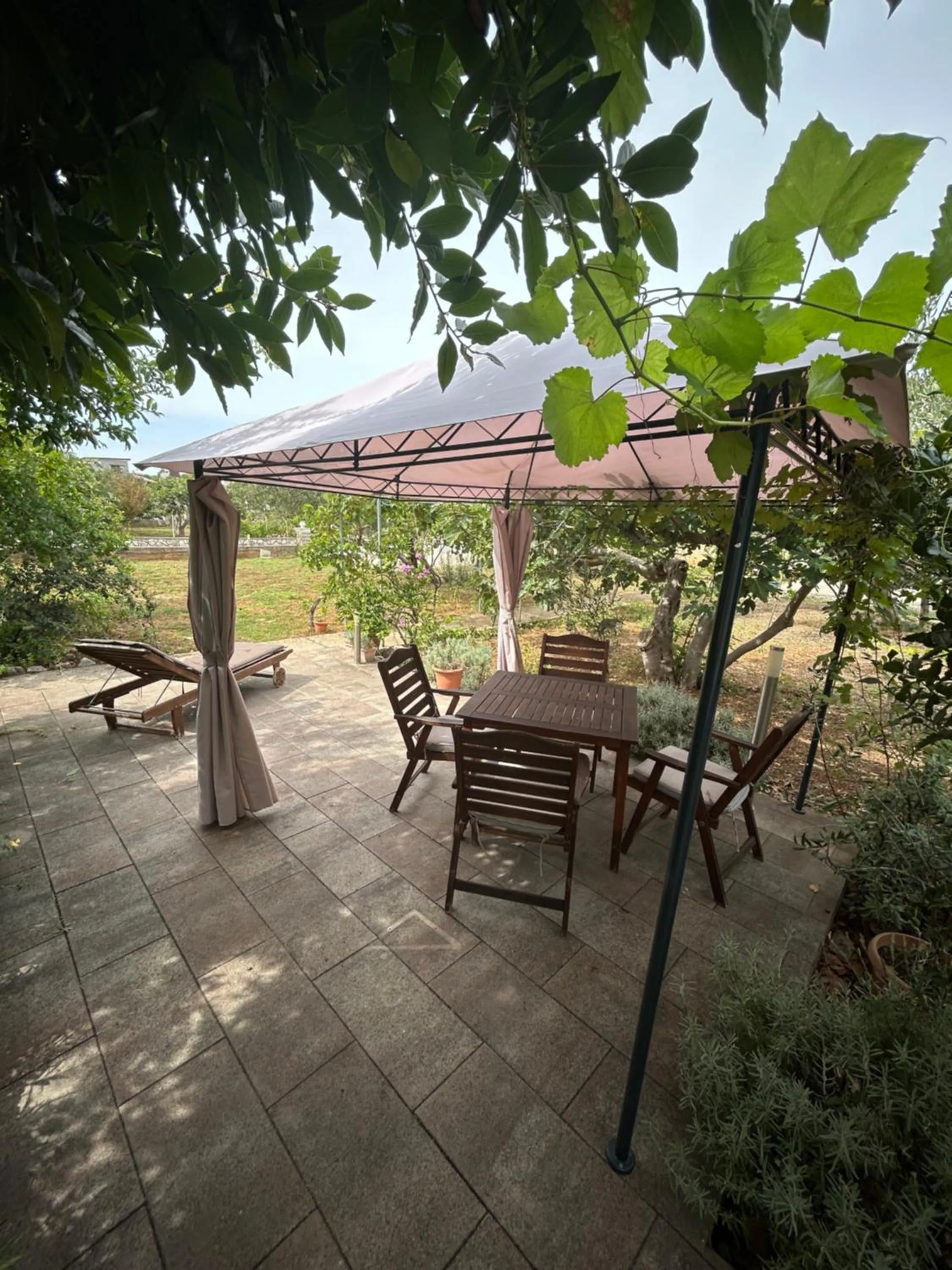 Patio in Apartments Irena