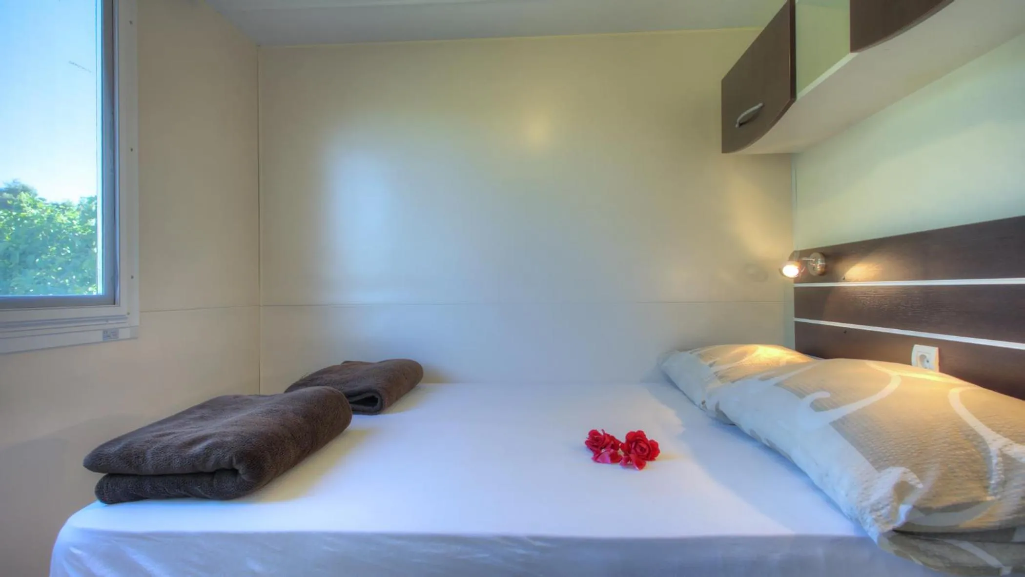 Bedroom, Bed in Apartments Irena