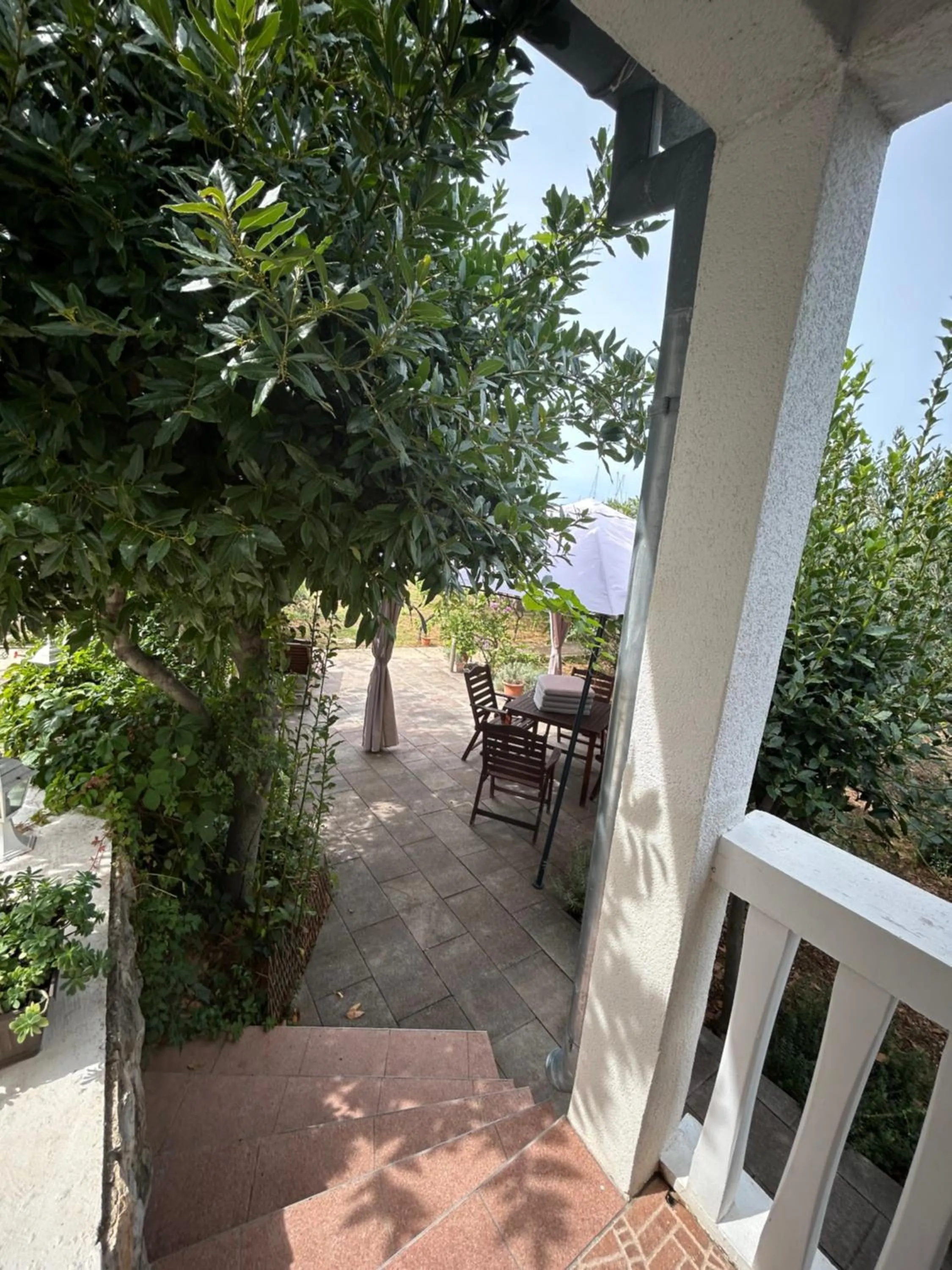 Patio in Apartments Irena