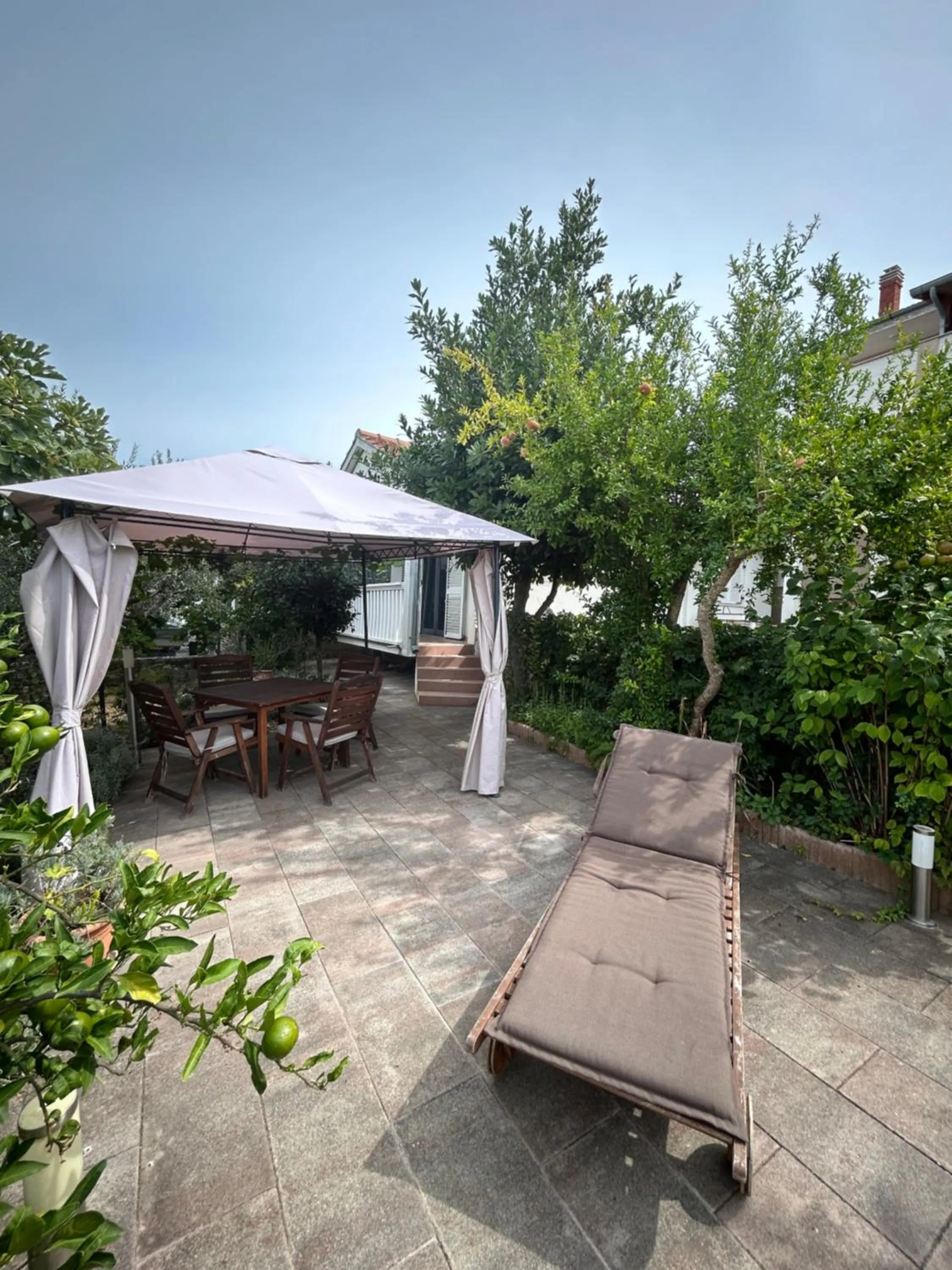 Patio in Apartments Irena