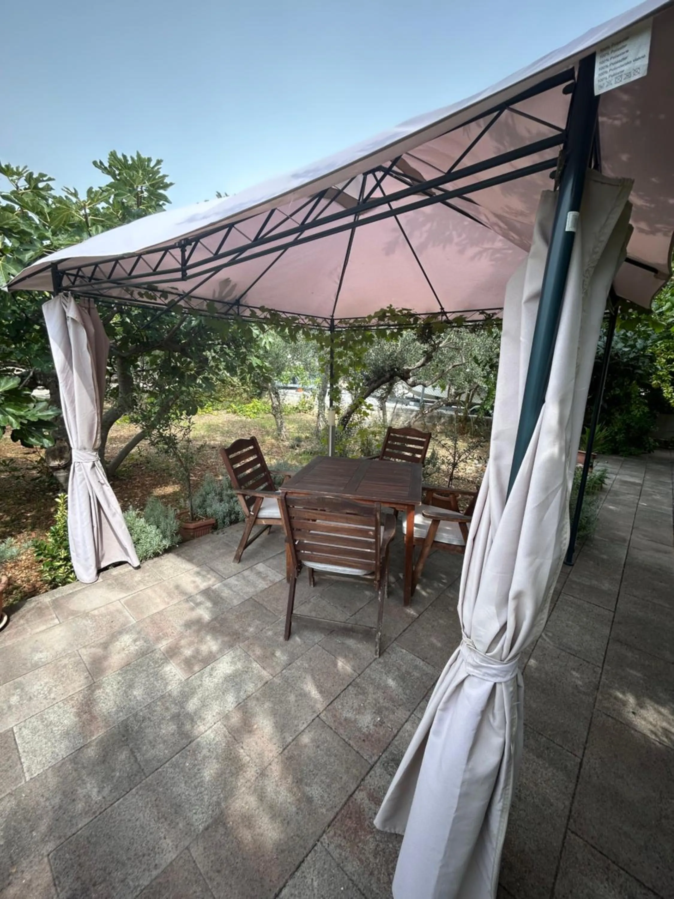 Patio in Apartments Irena
