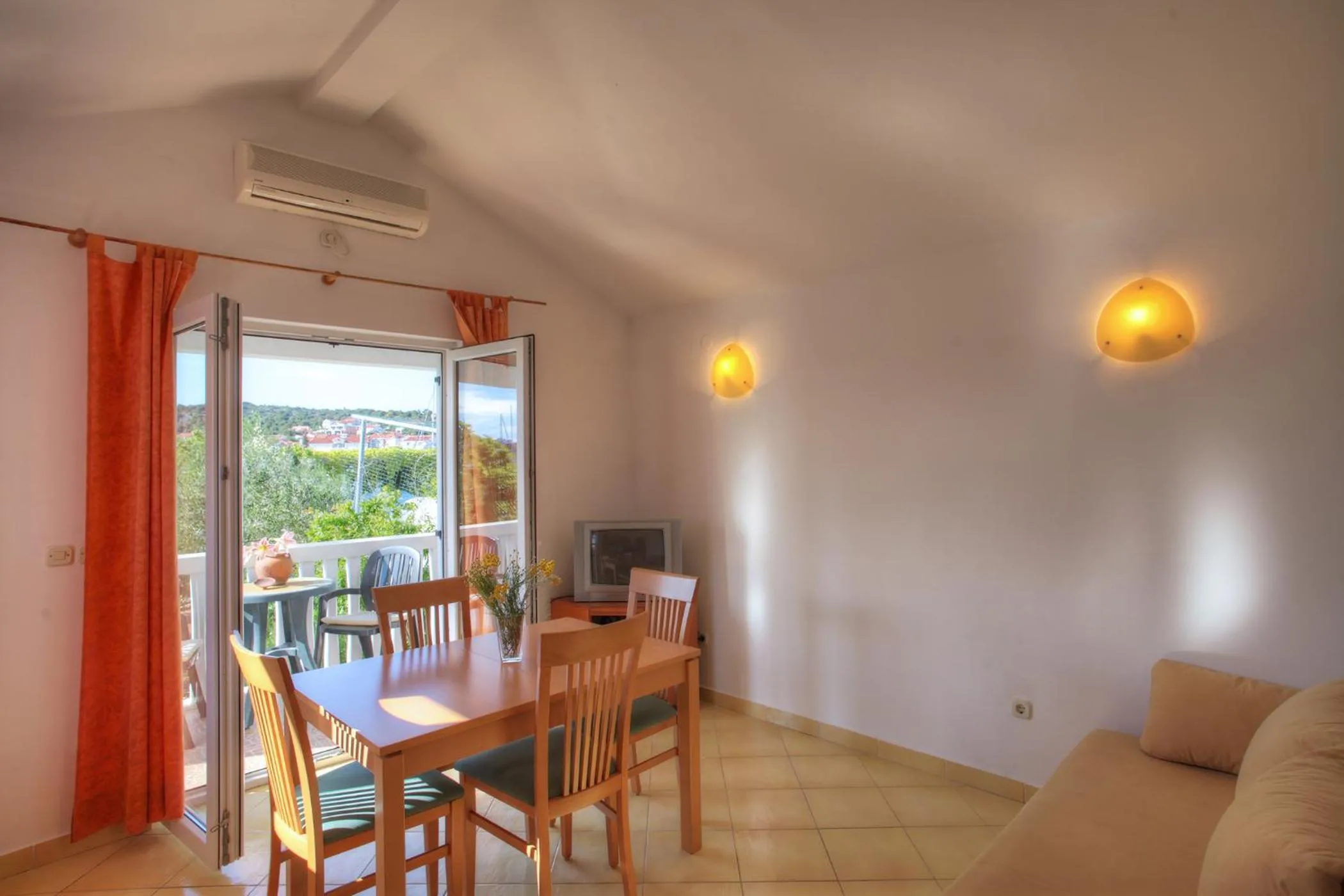 Balcony/Terrace in Apartments Irena