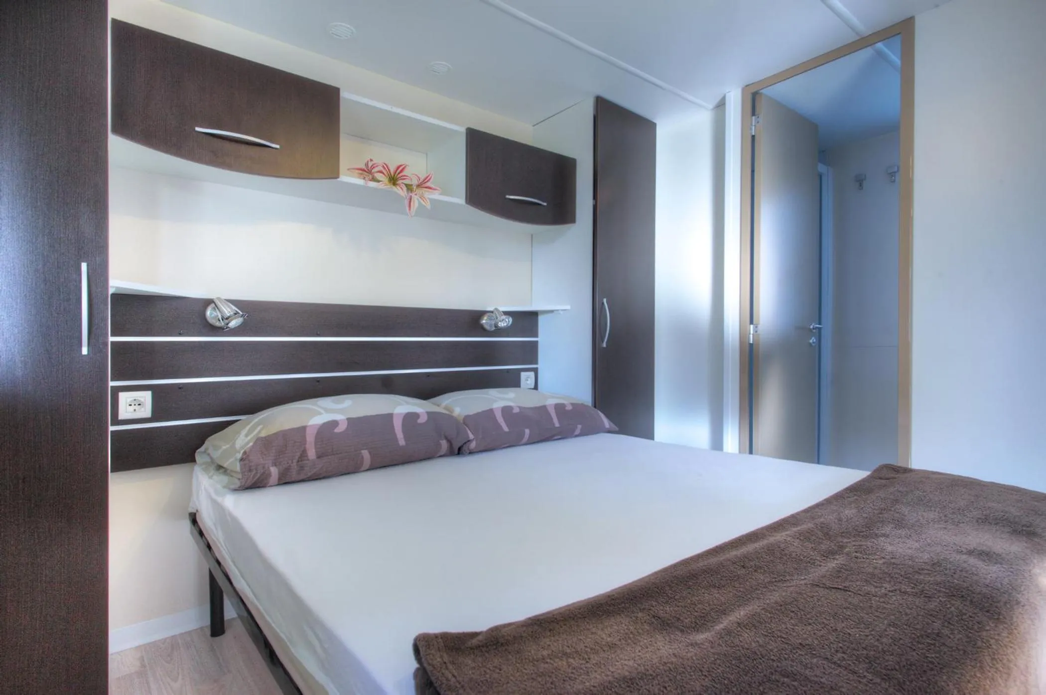 Bedroom, Bed in Apartments Irena