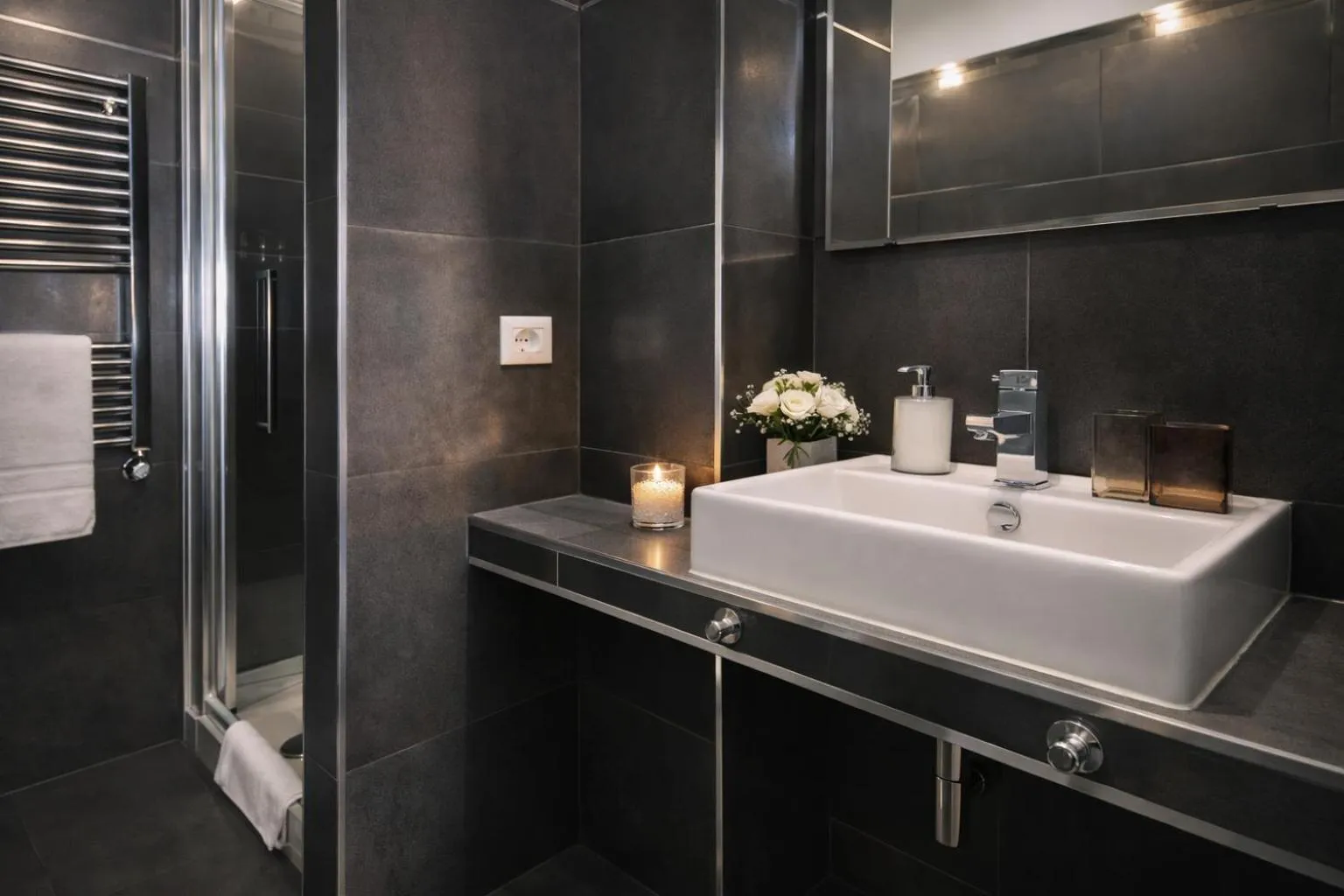 Bathroom in RomAntic Dreams Guest House