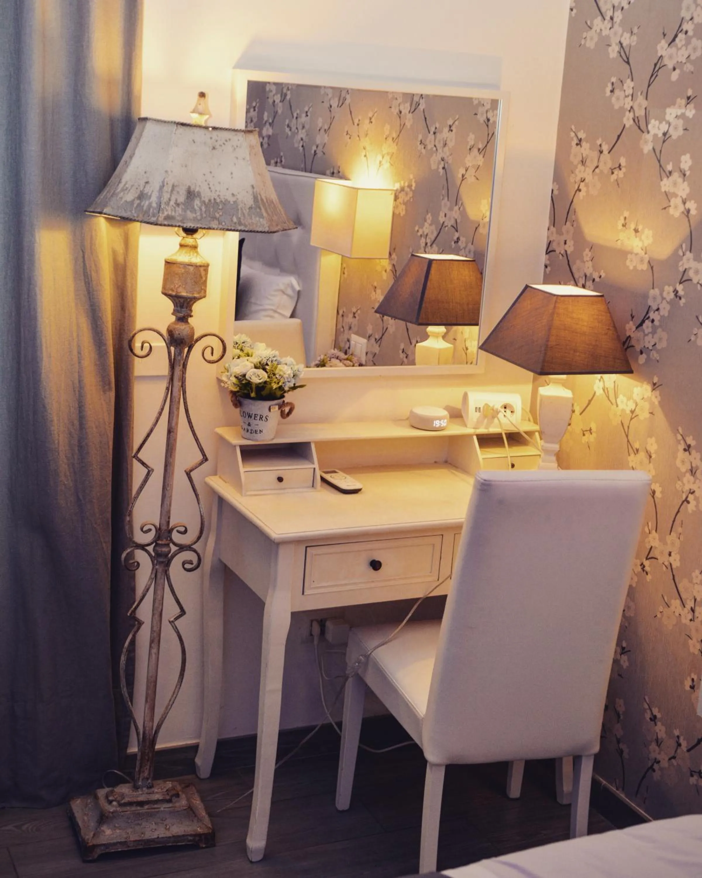 Decorative detail in RomAntic Dreams Guest House