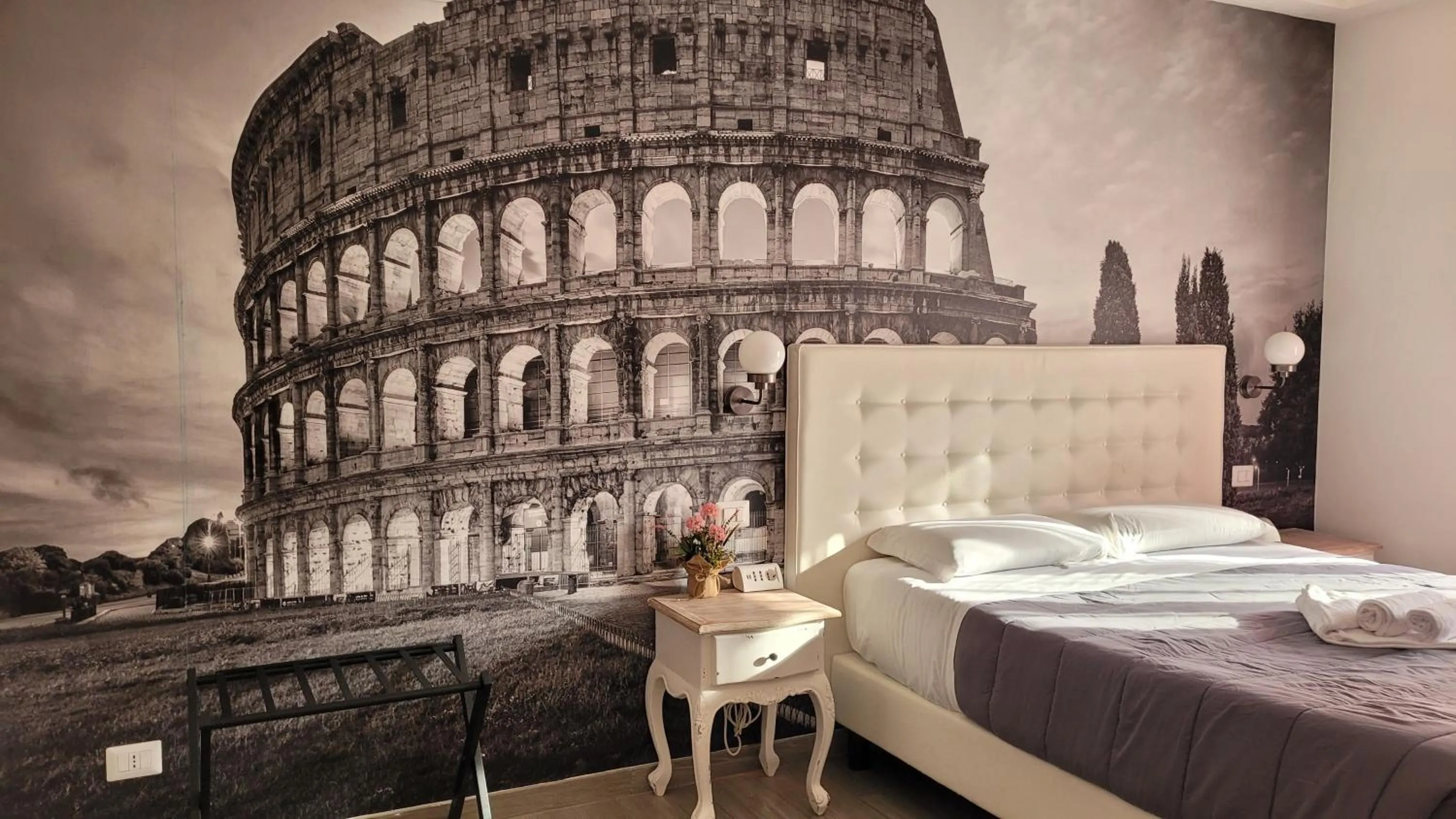 Bed in RomAntic Dreams Guest House