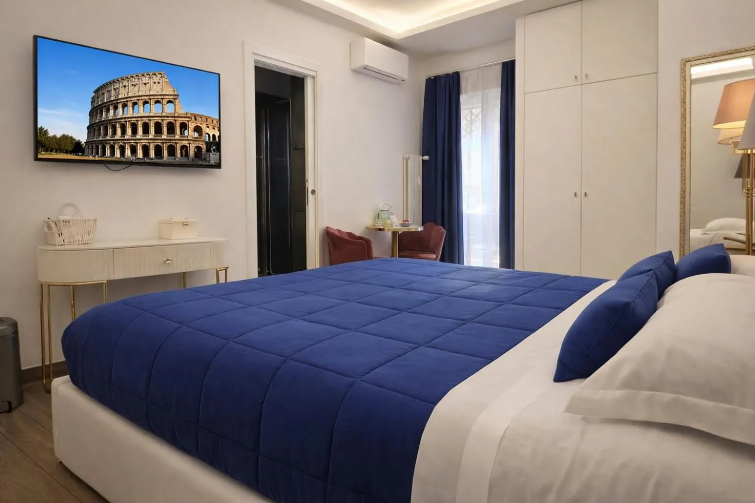 Bed in RomAntic Dreams Guest House