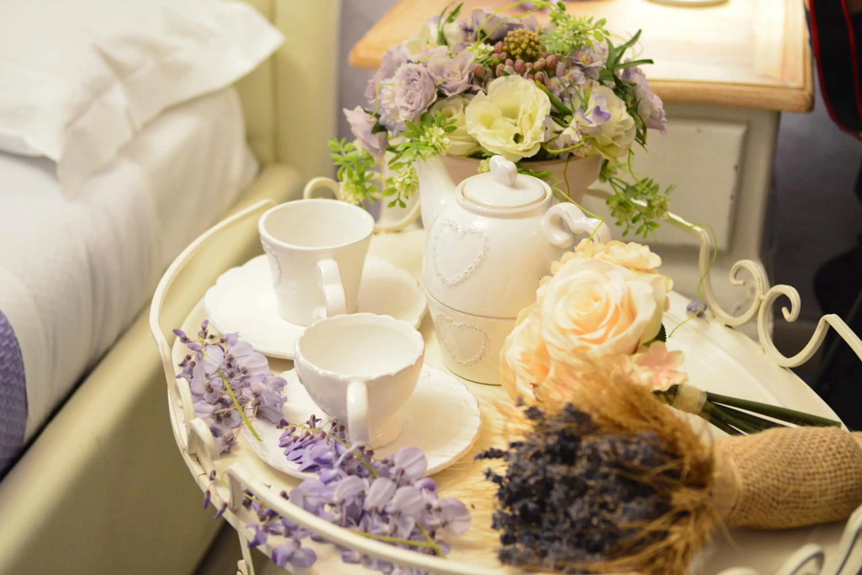 Decorative detail in RomAntic Dreams Guest House