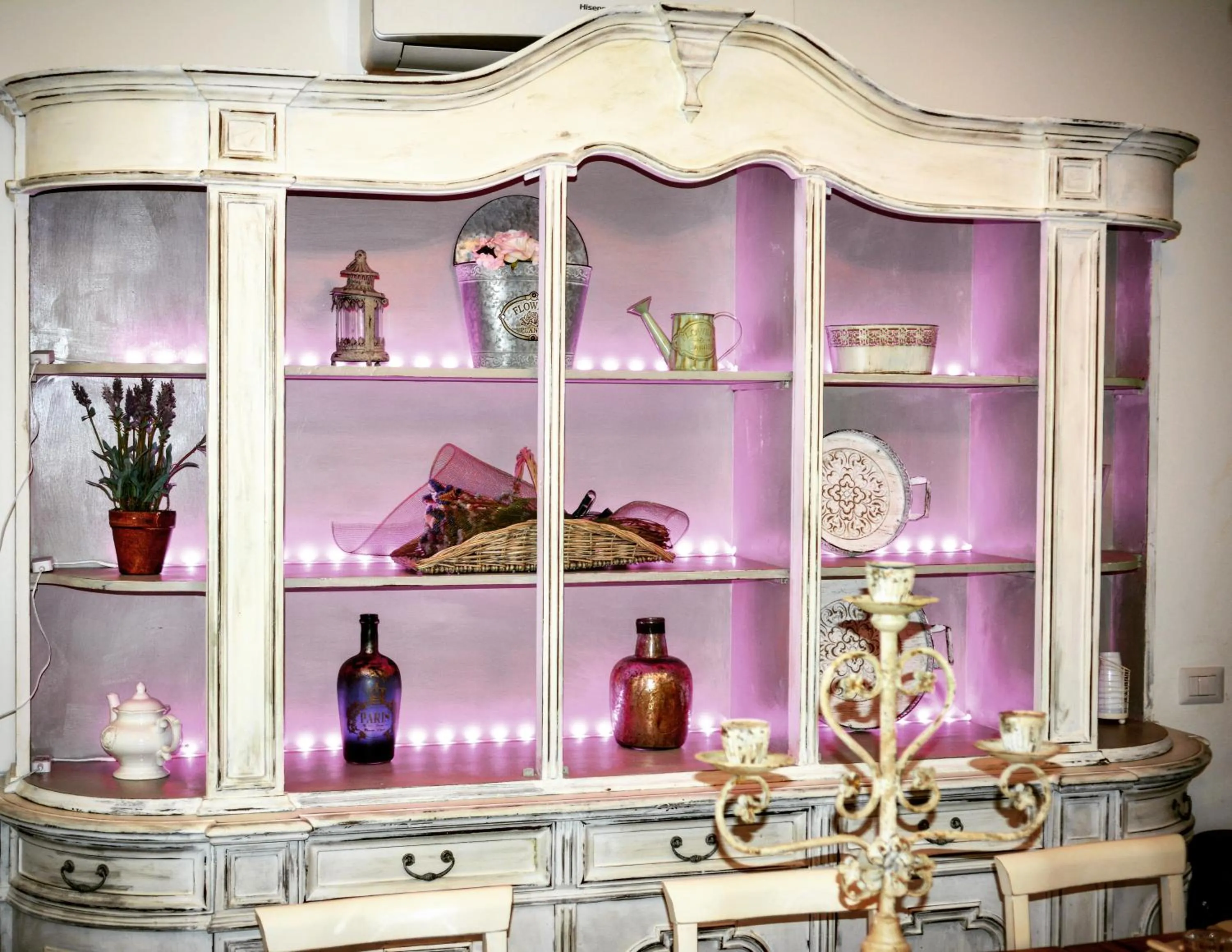 Decorative detail in RomAntic Dreams Guest House