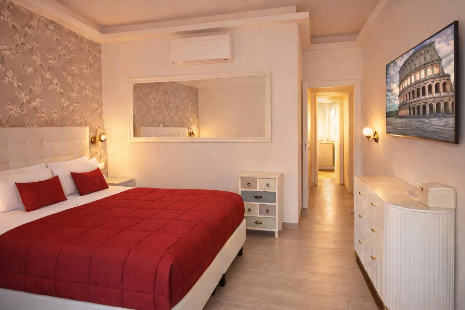 Bed in RomAntic Dreams Guest House