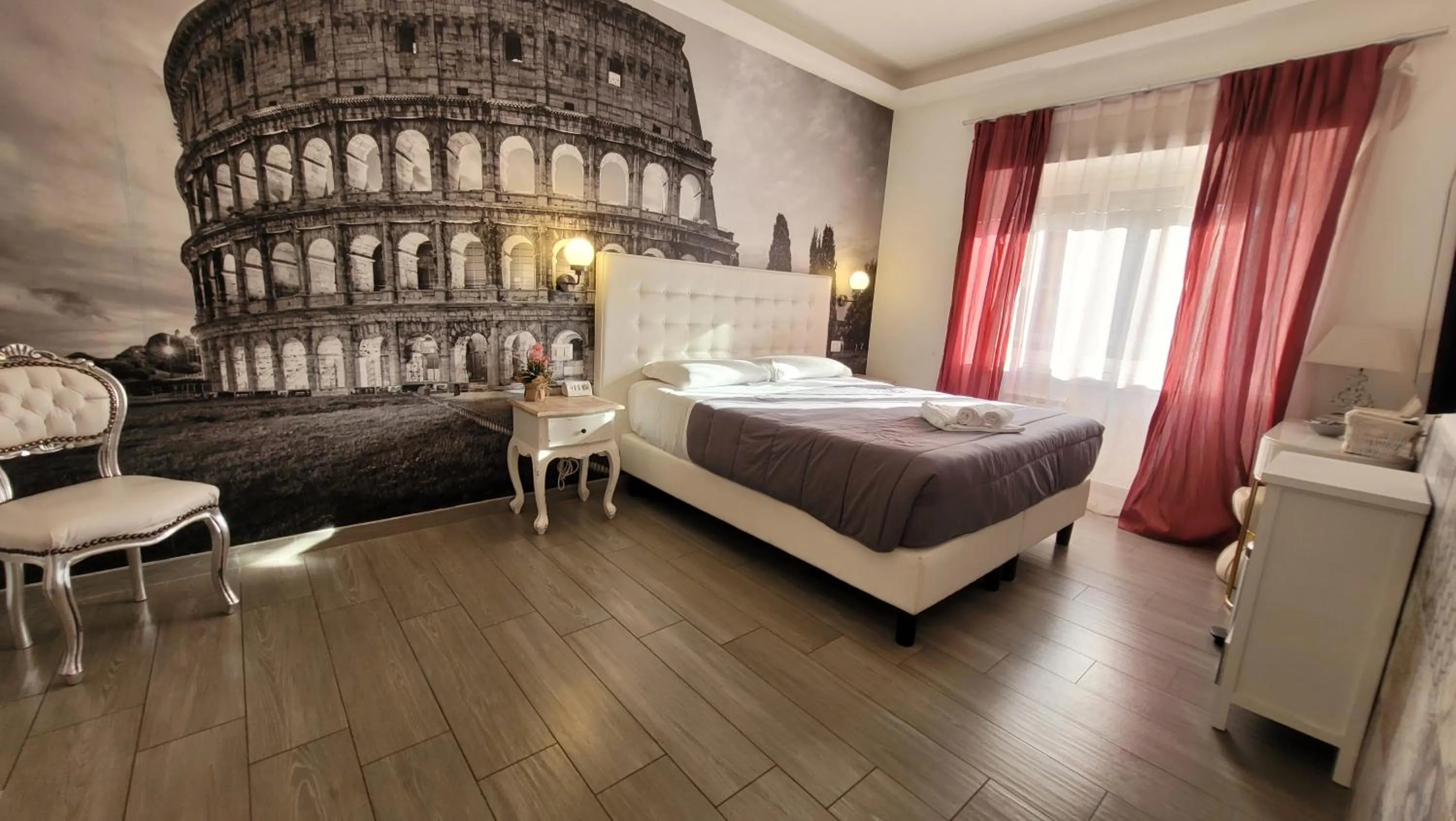 Bed in RomAntic Dreams Guest House