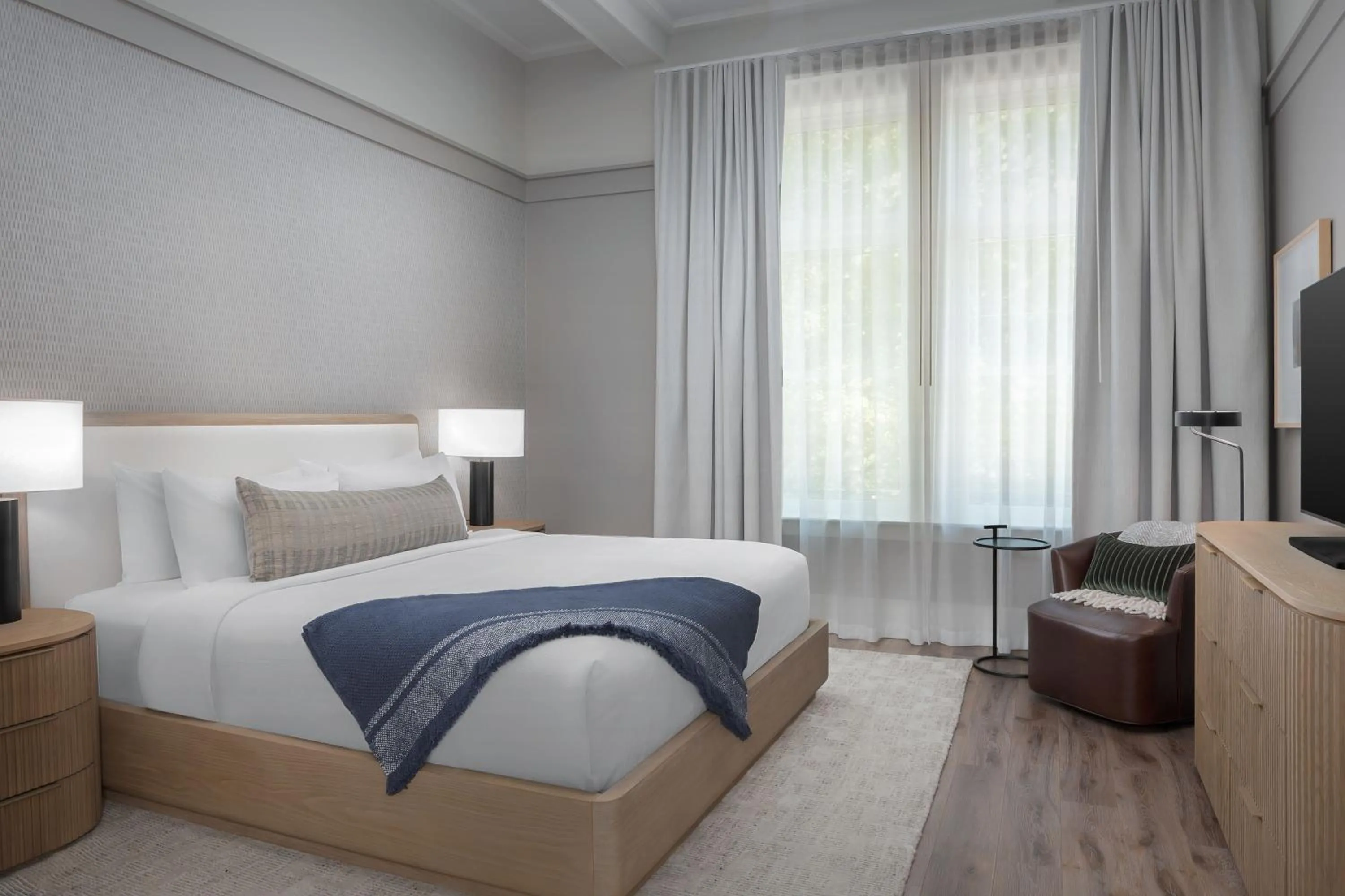 Bed in The Inn at Dayton