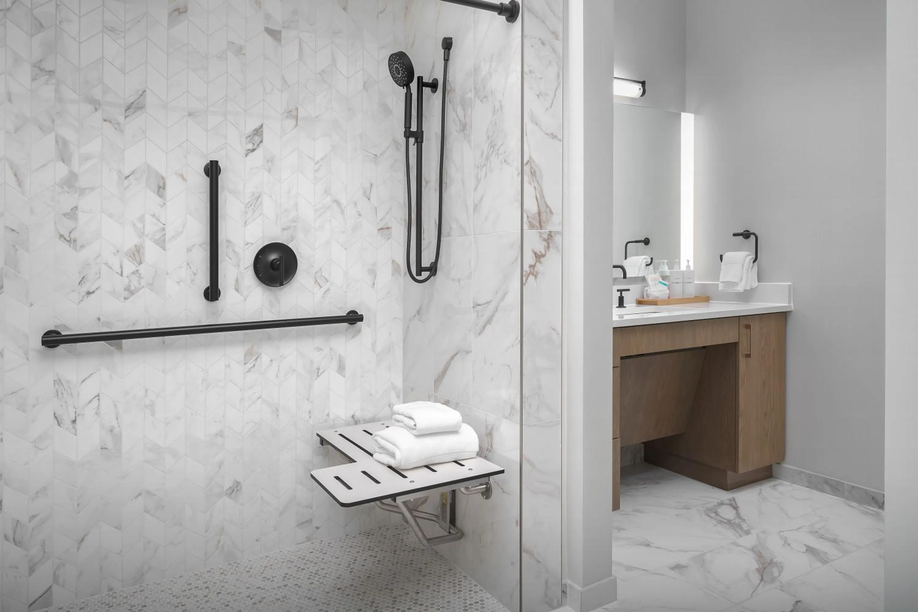 Shower in The Inn at Dayton