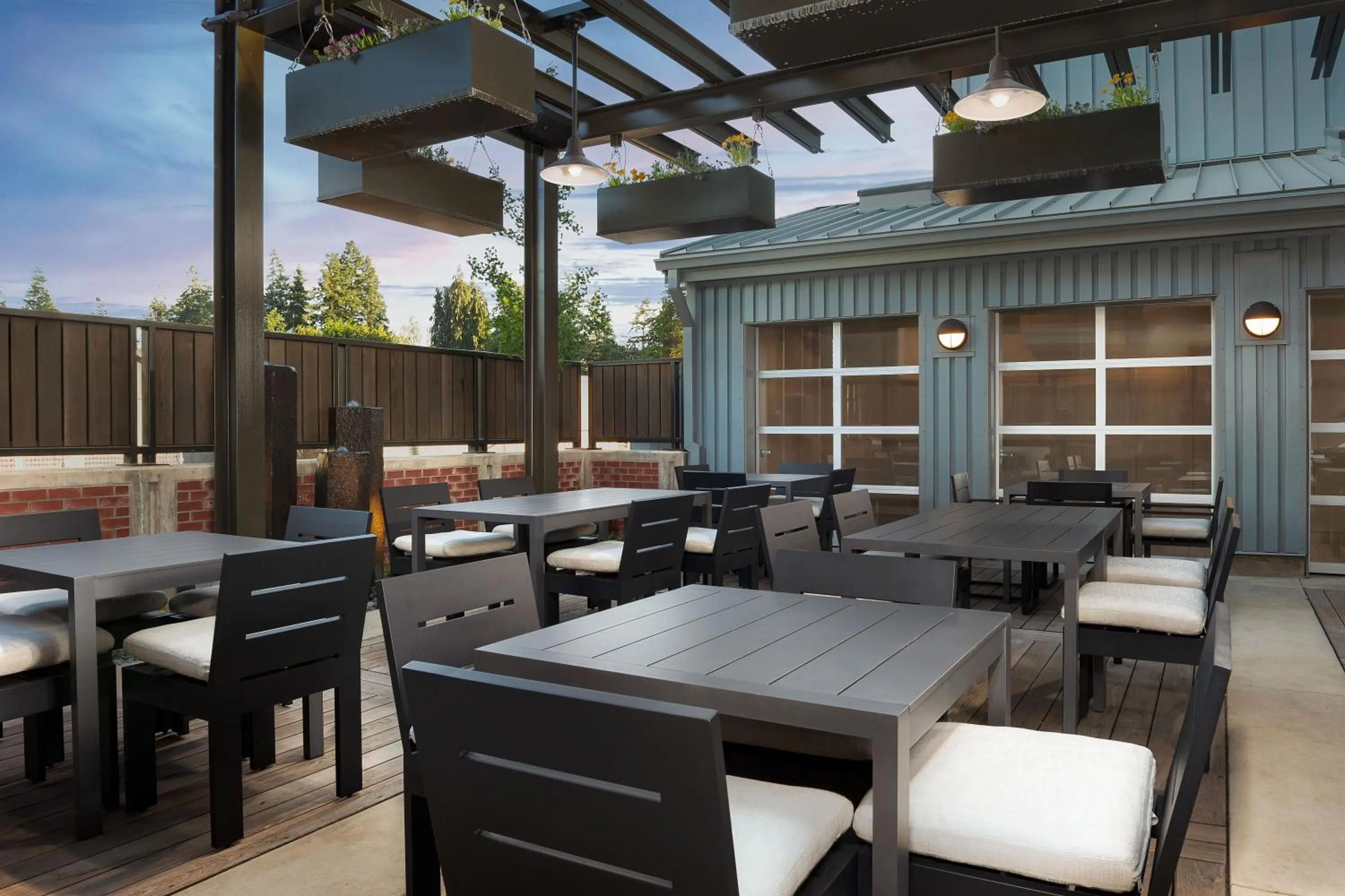 Patio in The Inn at Dayton