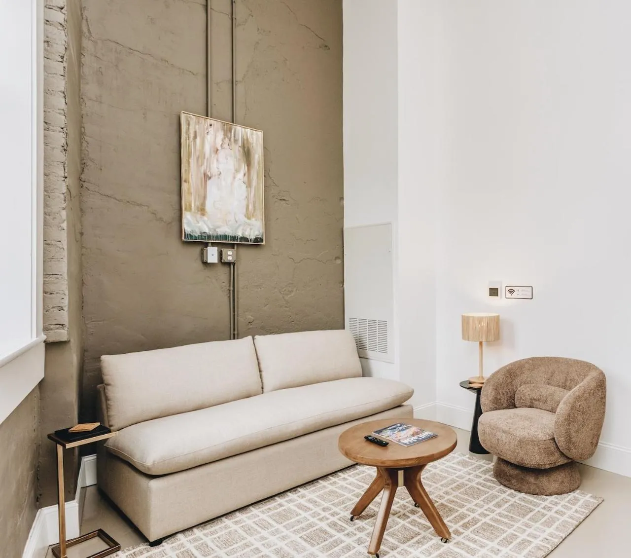 Living room in The Harriss