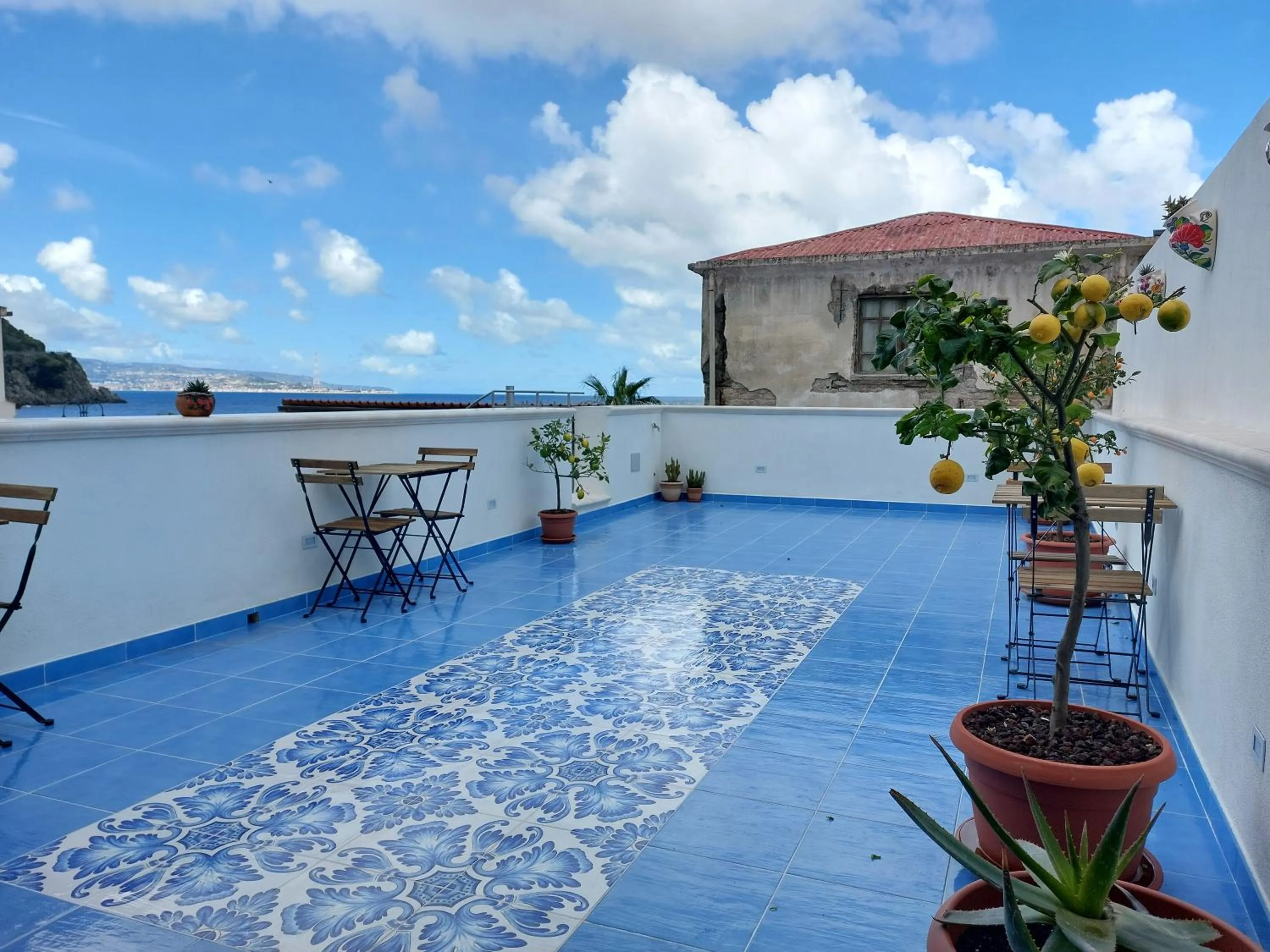 Balcony/Terrace in B&B La Filanda