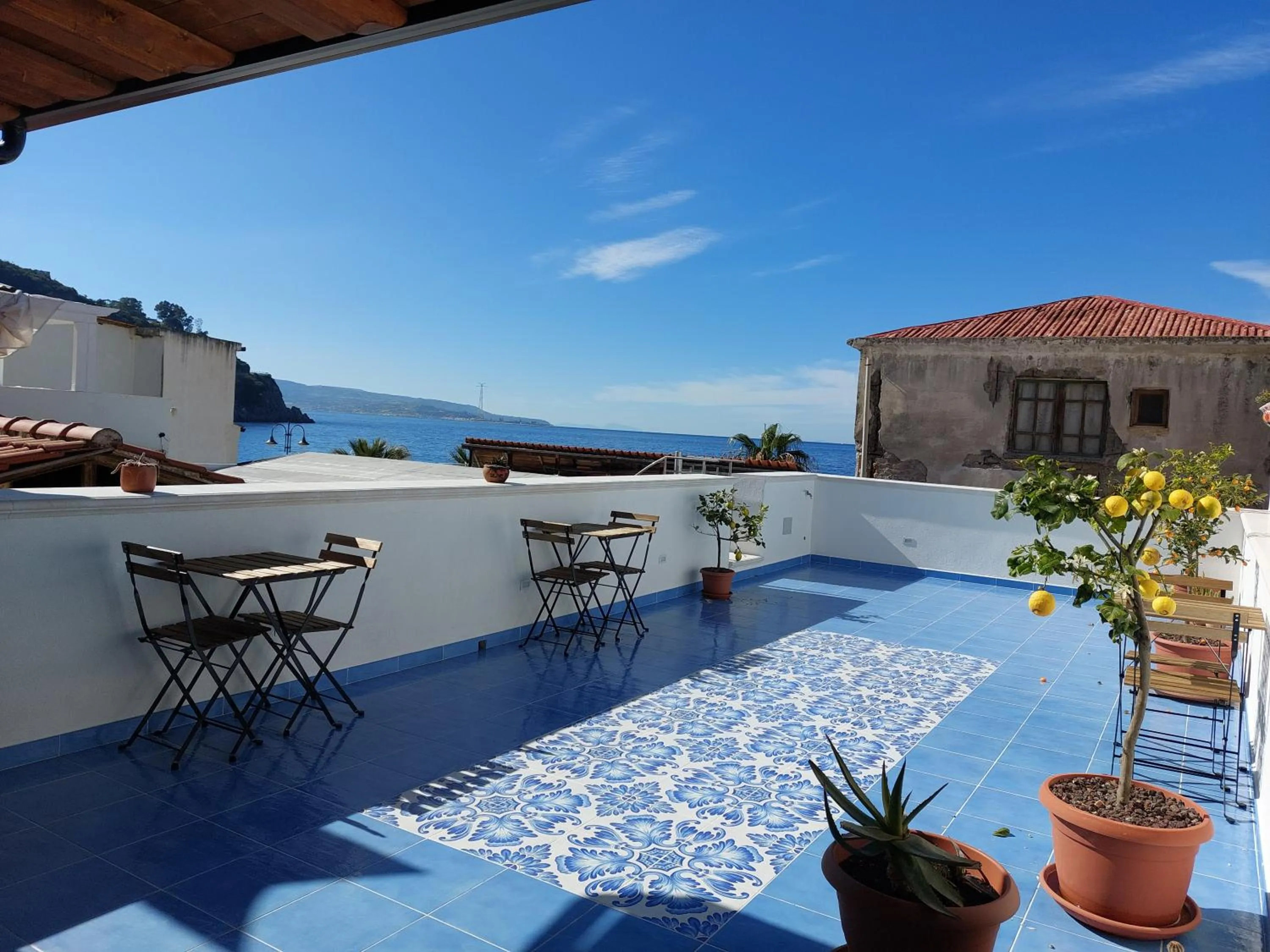 Balcony/Terrace in B&B La Filanda