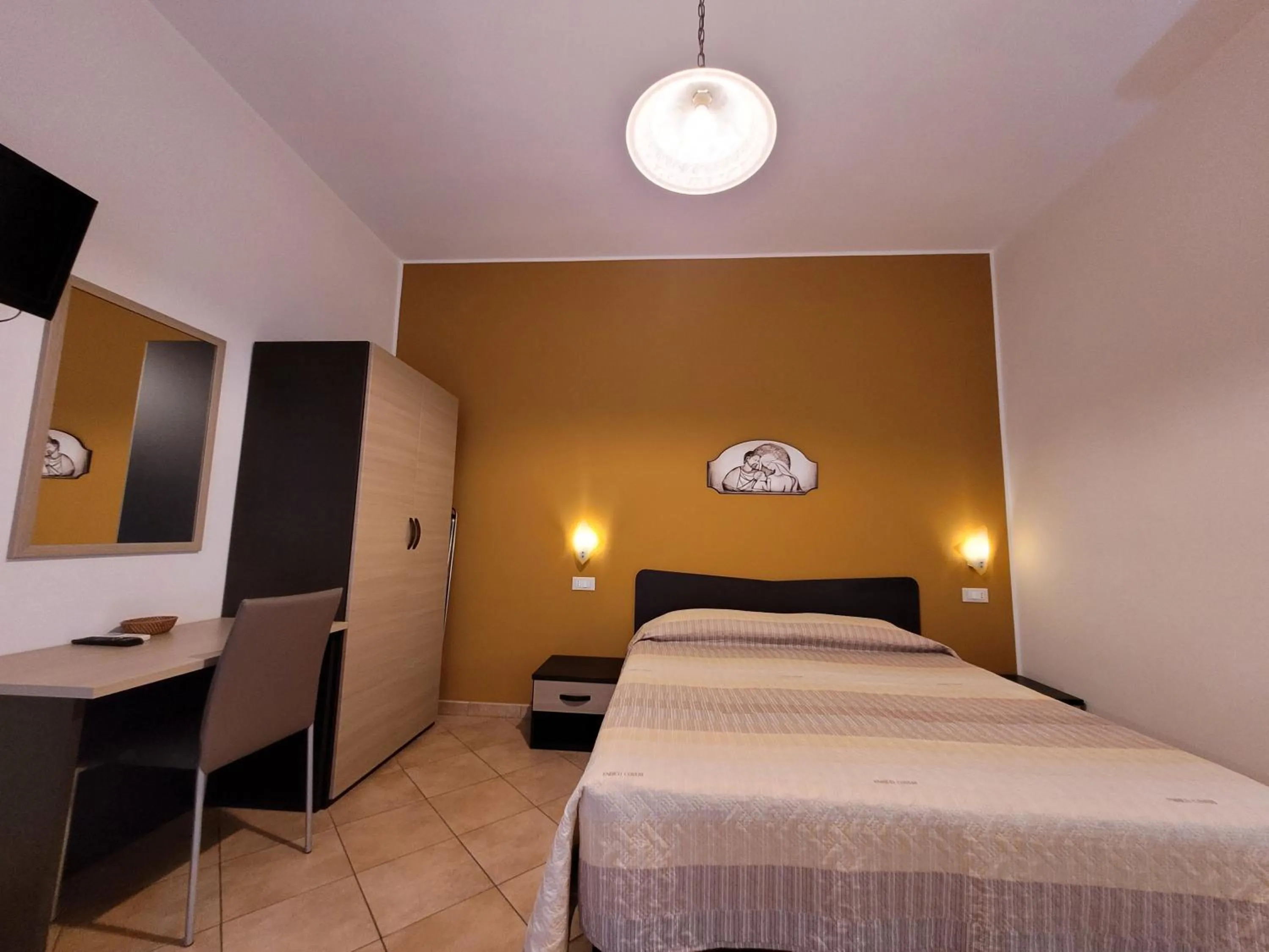 Bedroom, Bed in B&B La Filanda