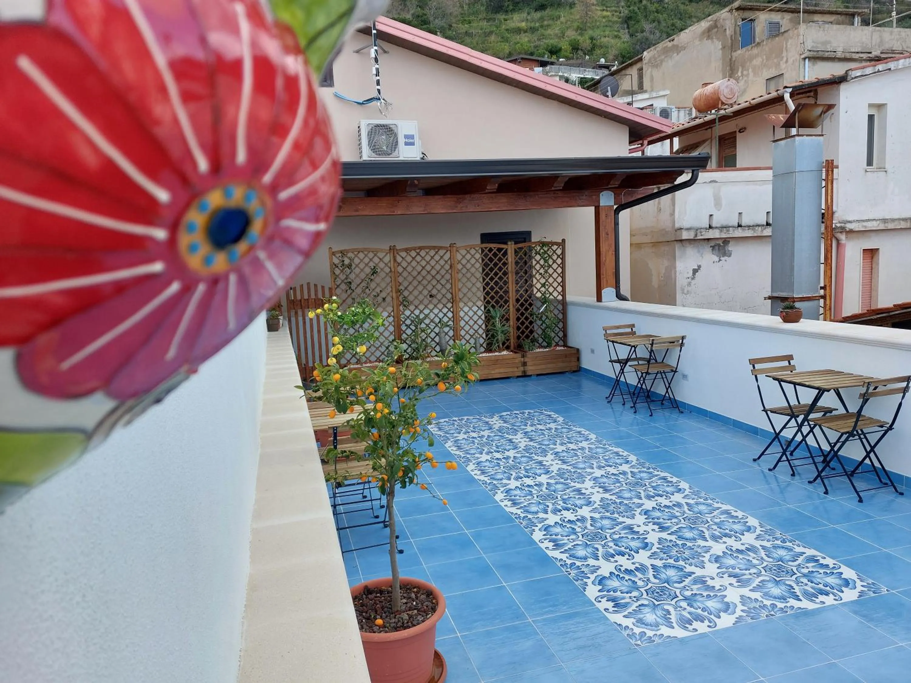 Balcony/Terrace in B&B La Filanda