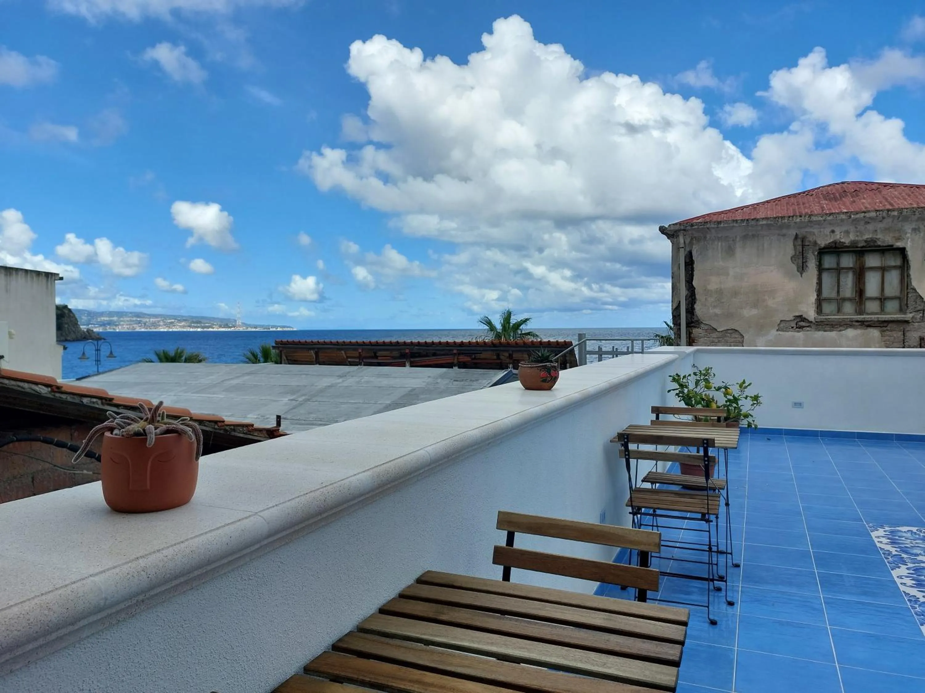 Balcony/Terrace in B&B La Filanda