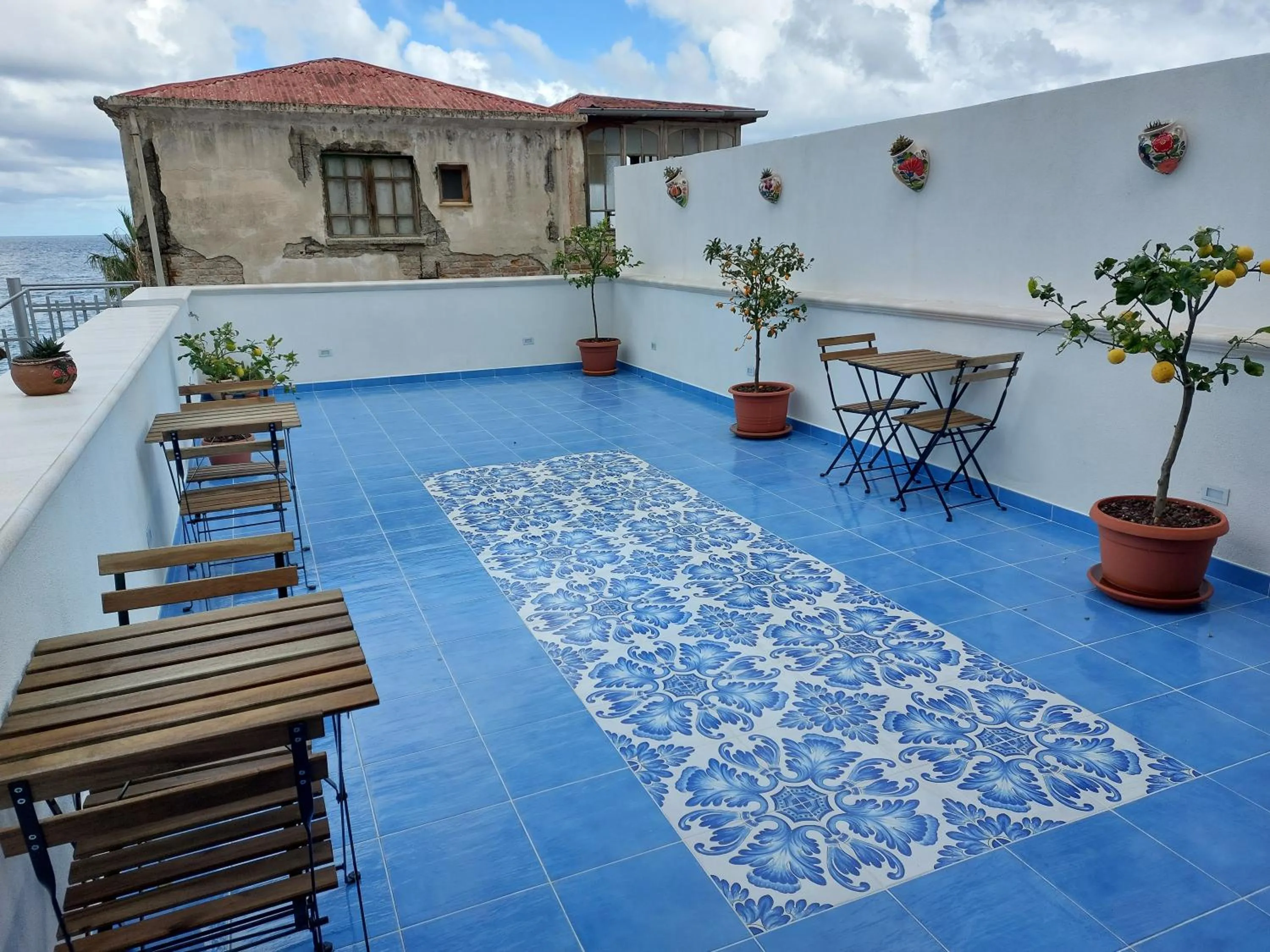 Balcony/Terrace in B&B La Filanda