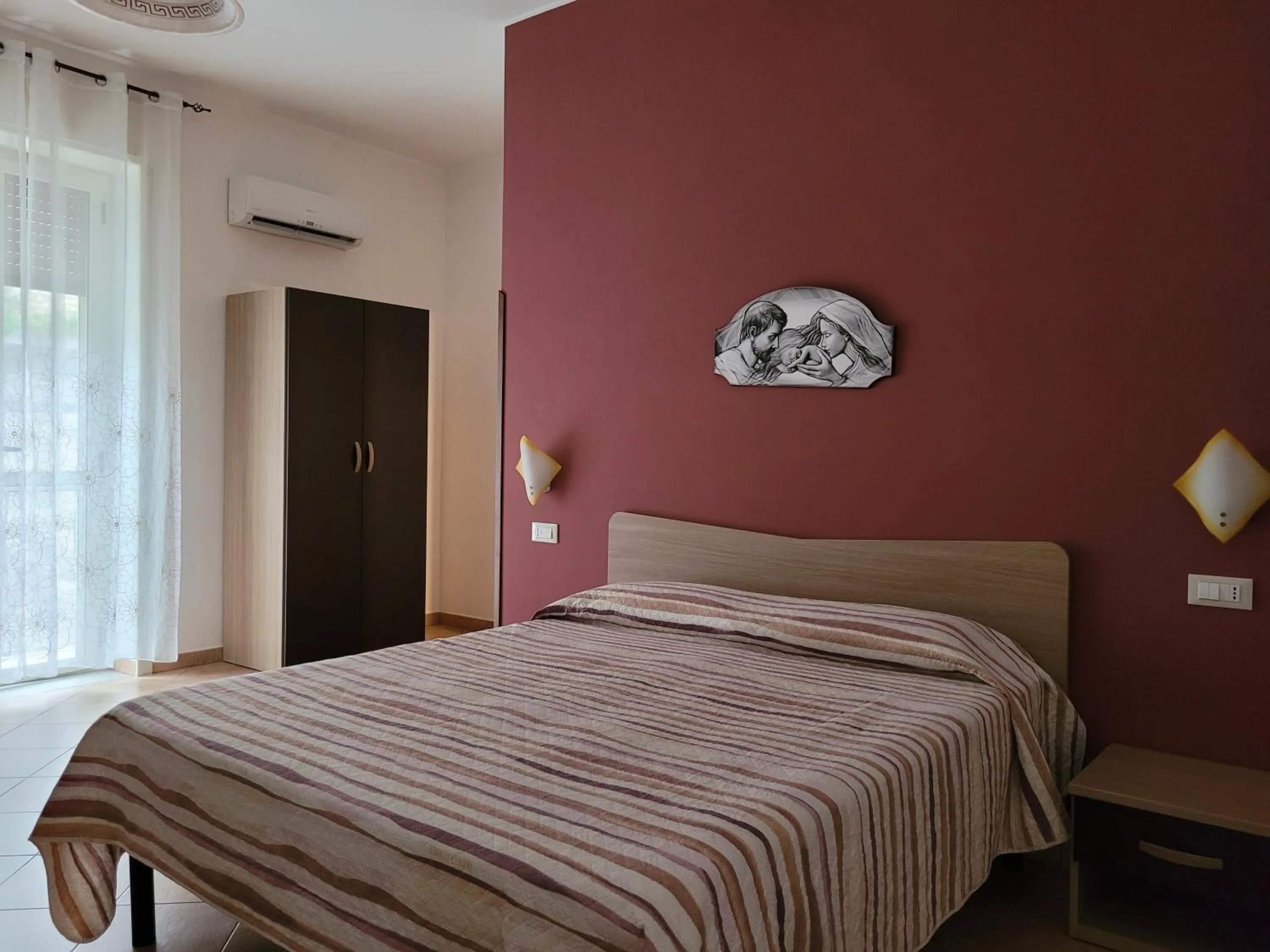 Bedroom, Bed in B&B La Filanda