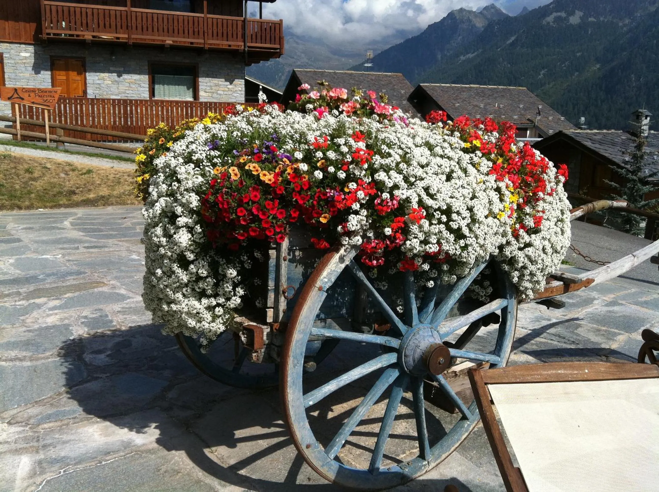 Decorative detail in Residence Lo Peyo