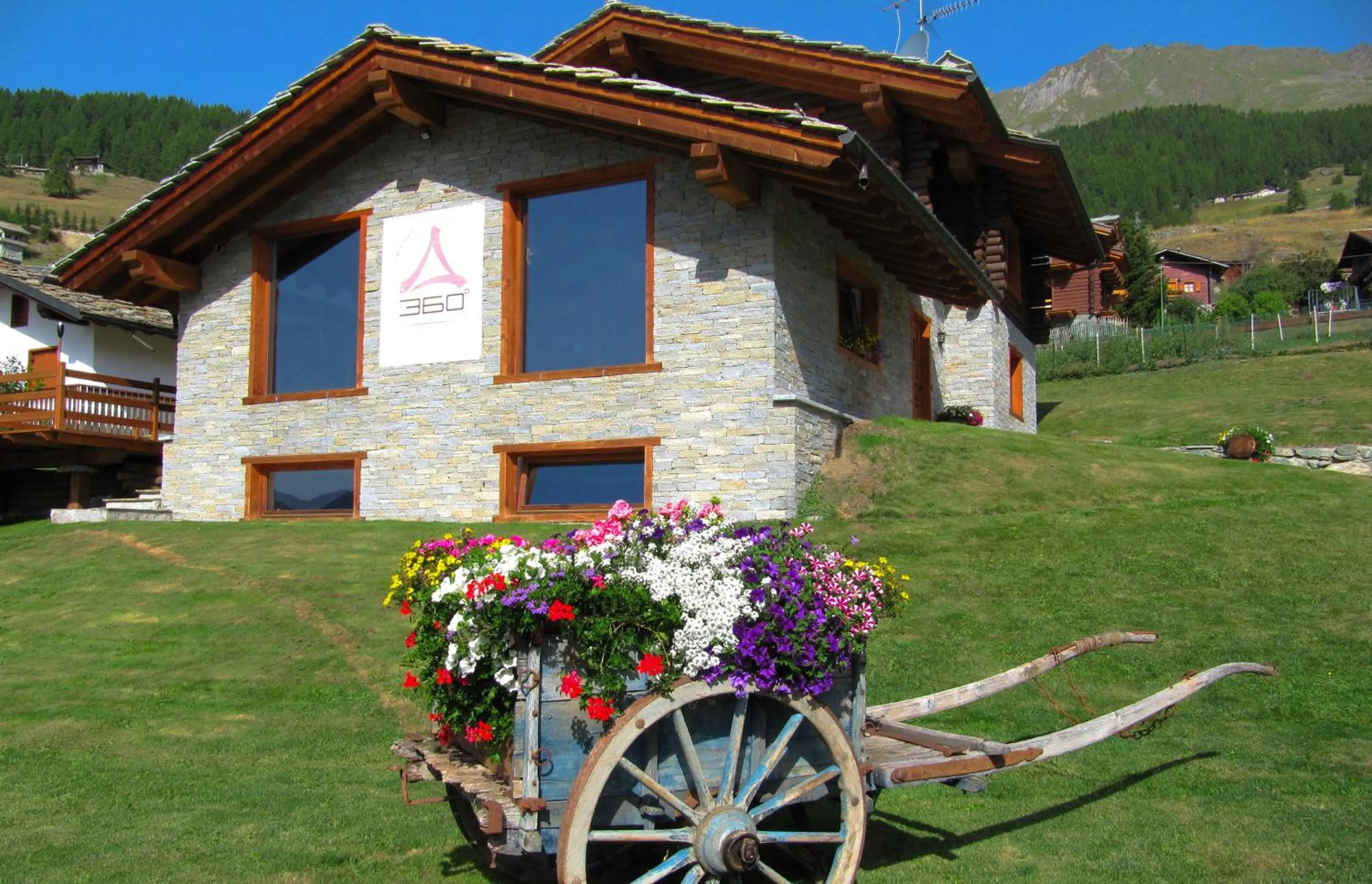 Children play ground in Residence Lo Peyo