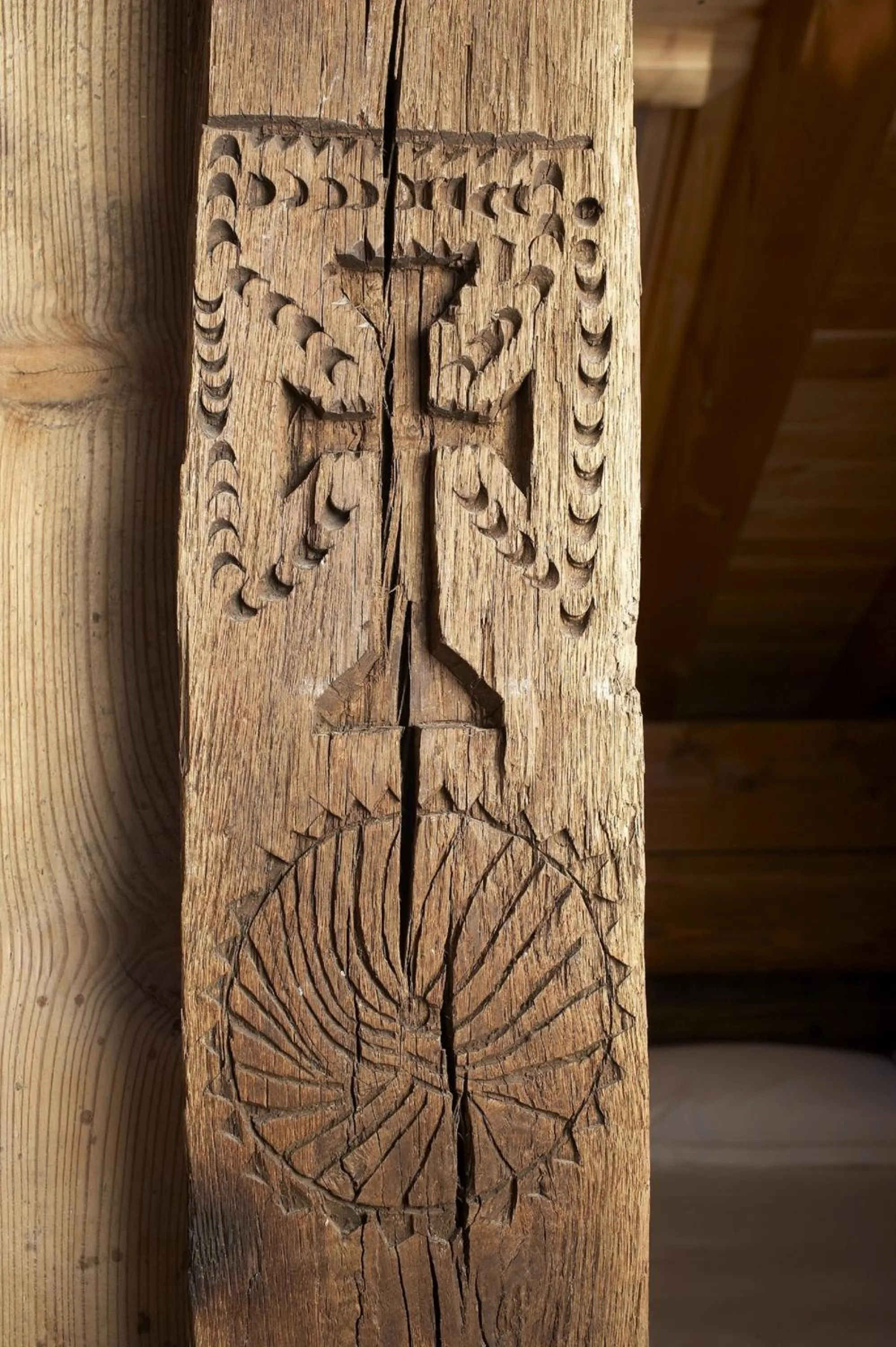 Decorative detail in Residence Lo Peyo