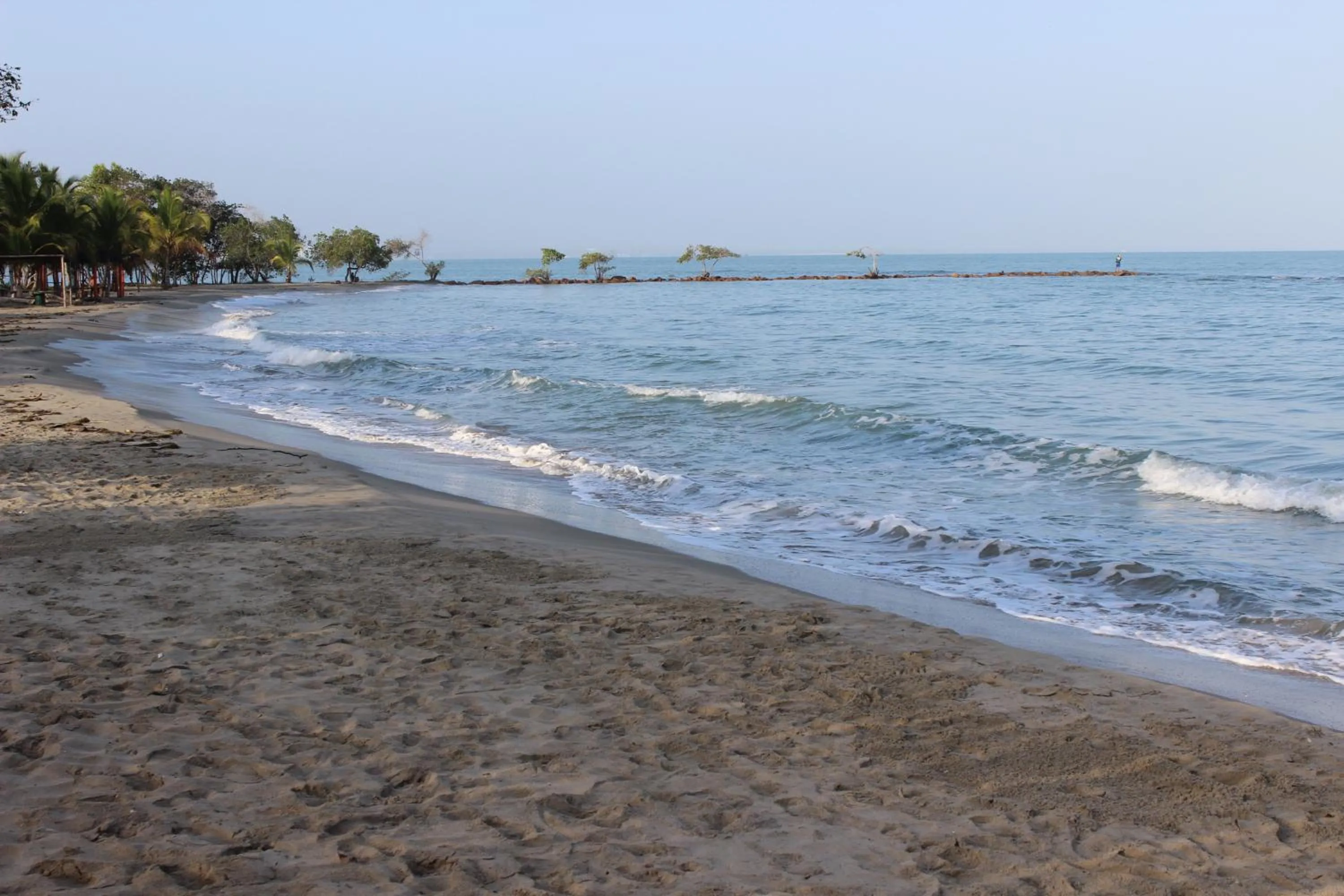 Beach in Camino Palmero Coveñas