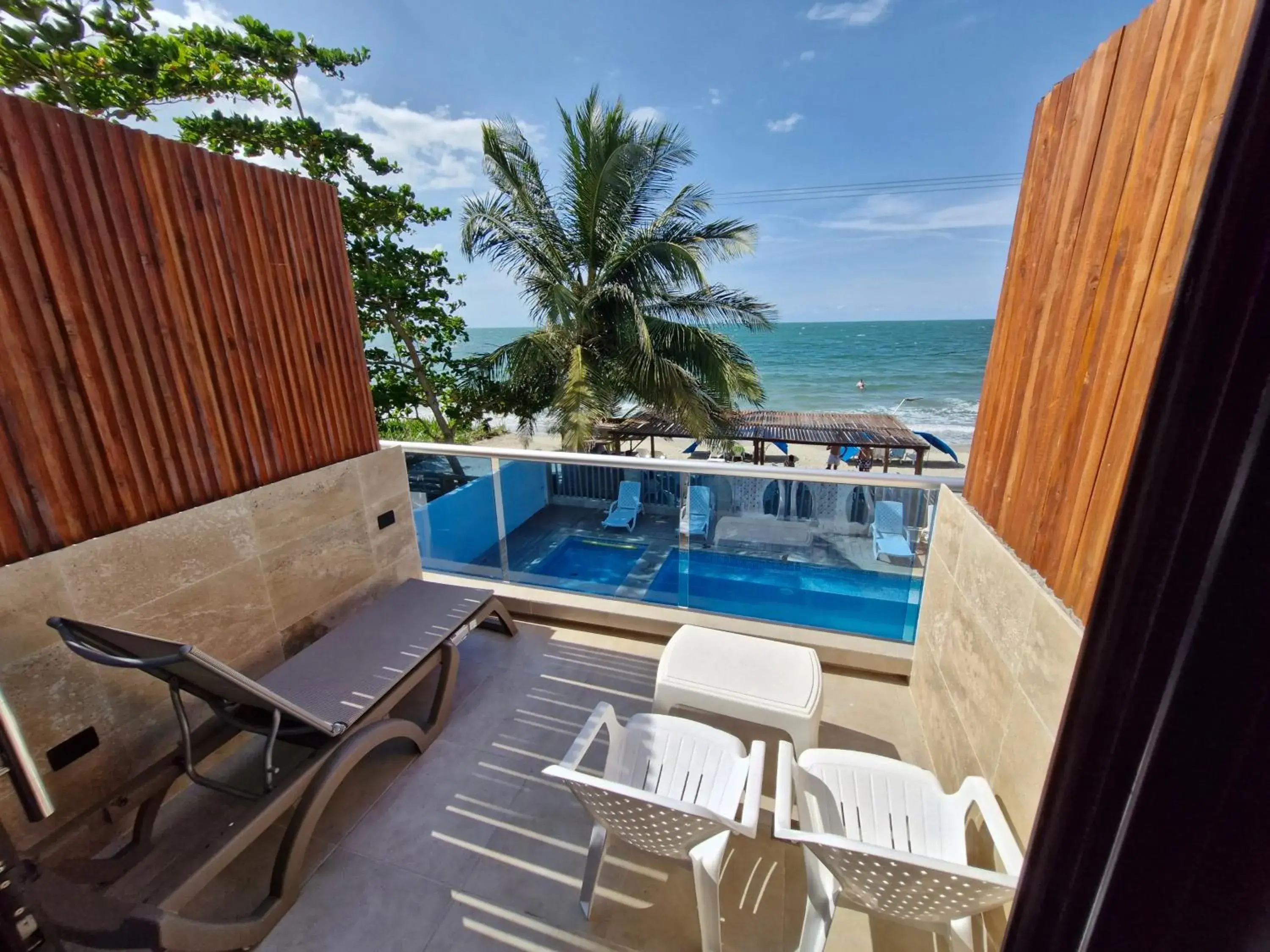 Double Room with Balcony and Sea View in Camino Palmero Coveñas Double Room with Balcony and Sea View in Camino Palmero Coveñas