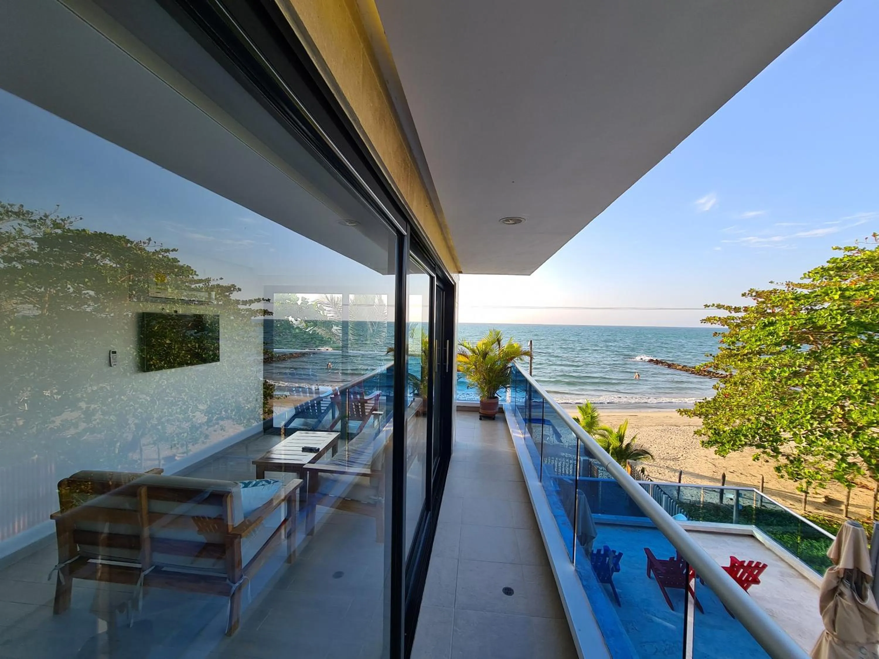 Sea view in Camino Palmero Coveñas