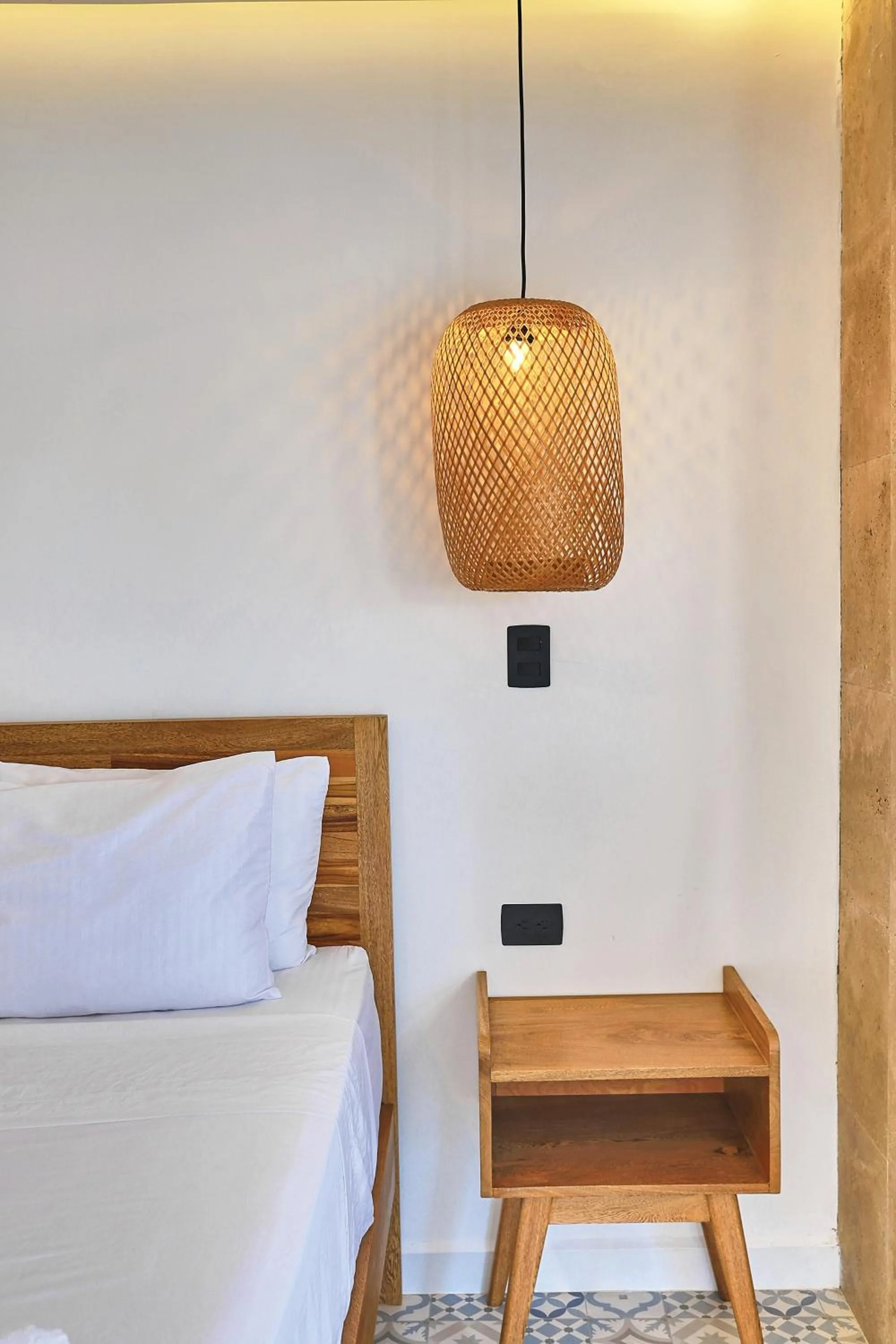 Bedroom, Bed in Camino Palmero Coveñas