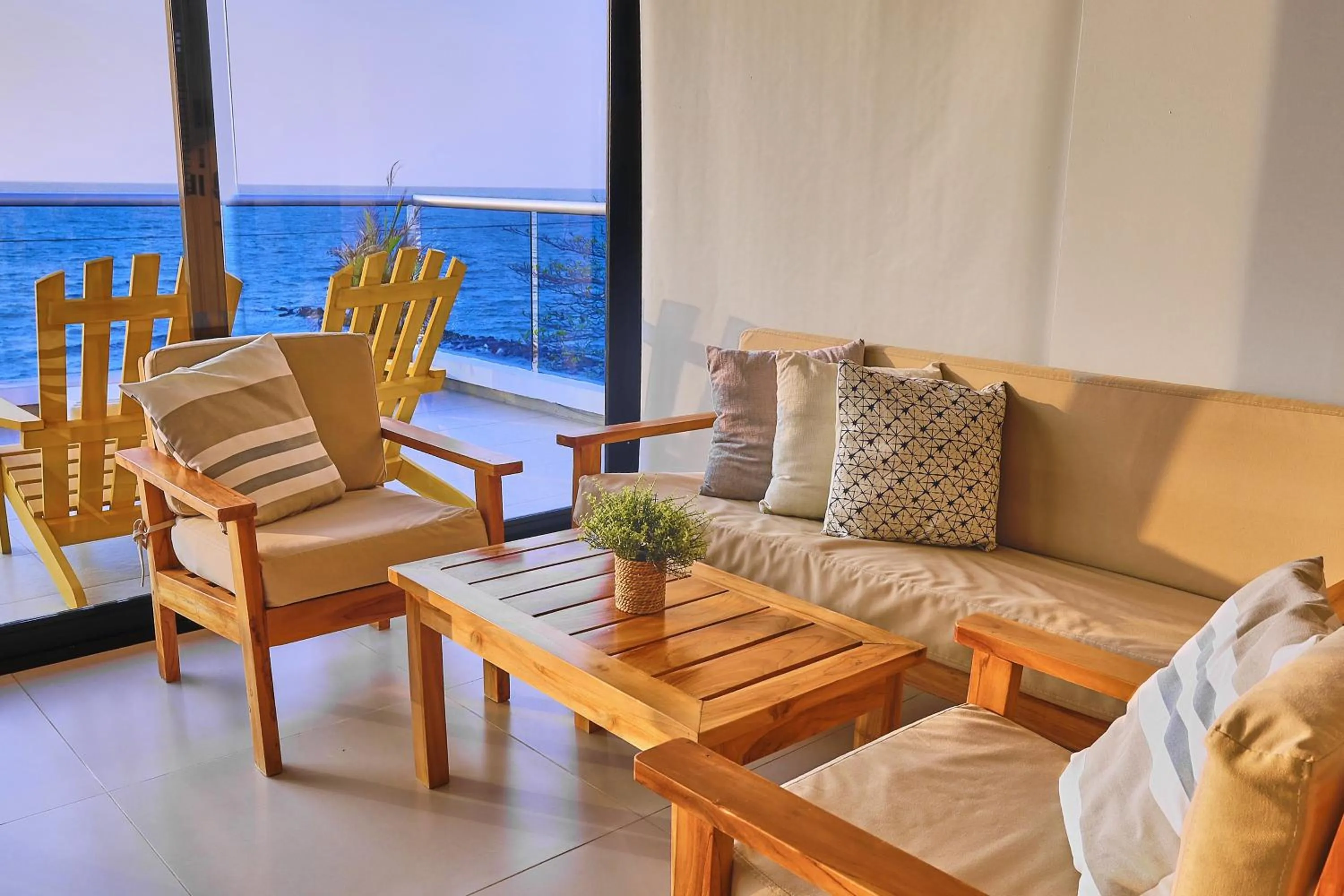 Living room in Camino Palmero Coveñas