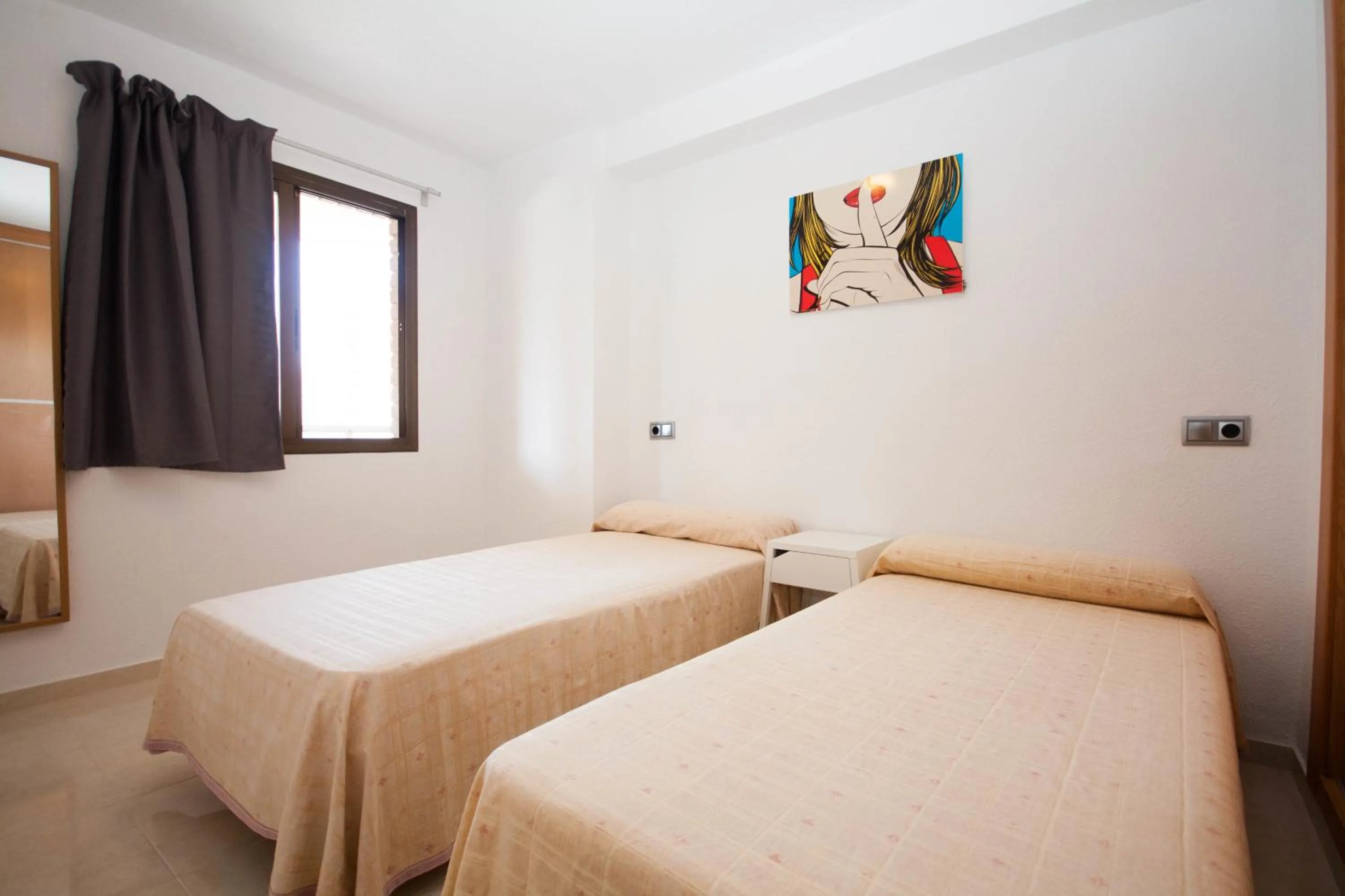 Bed in Apartamentos Maysan