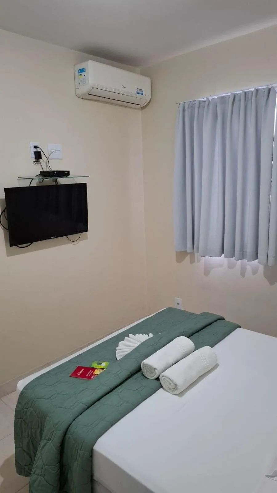 Bed in Rivello Apart Hotel