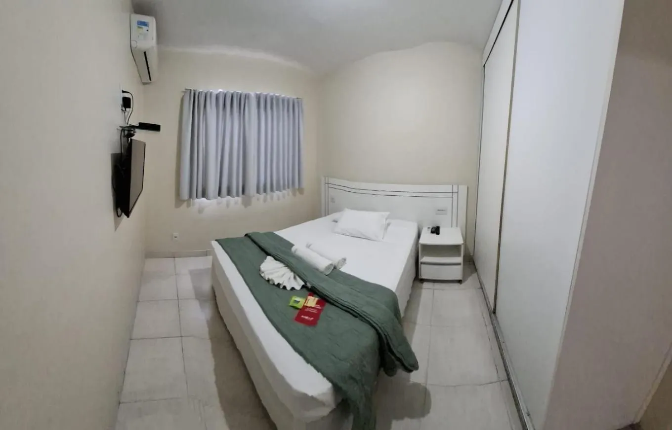 Bed in Rivello Apart Hotel