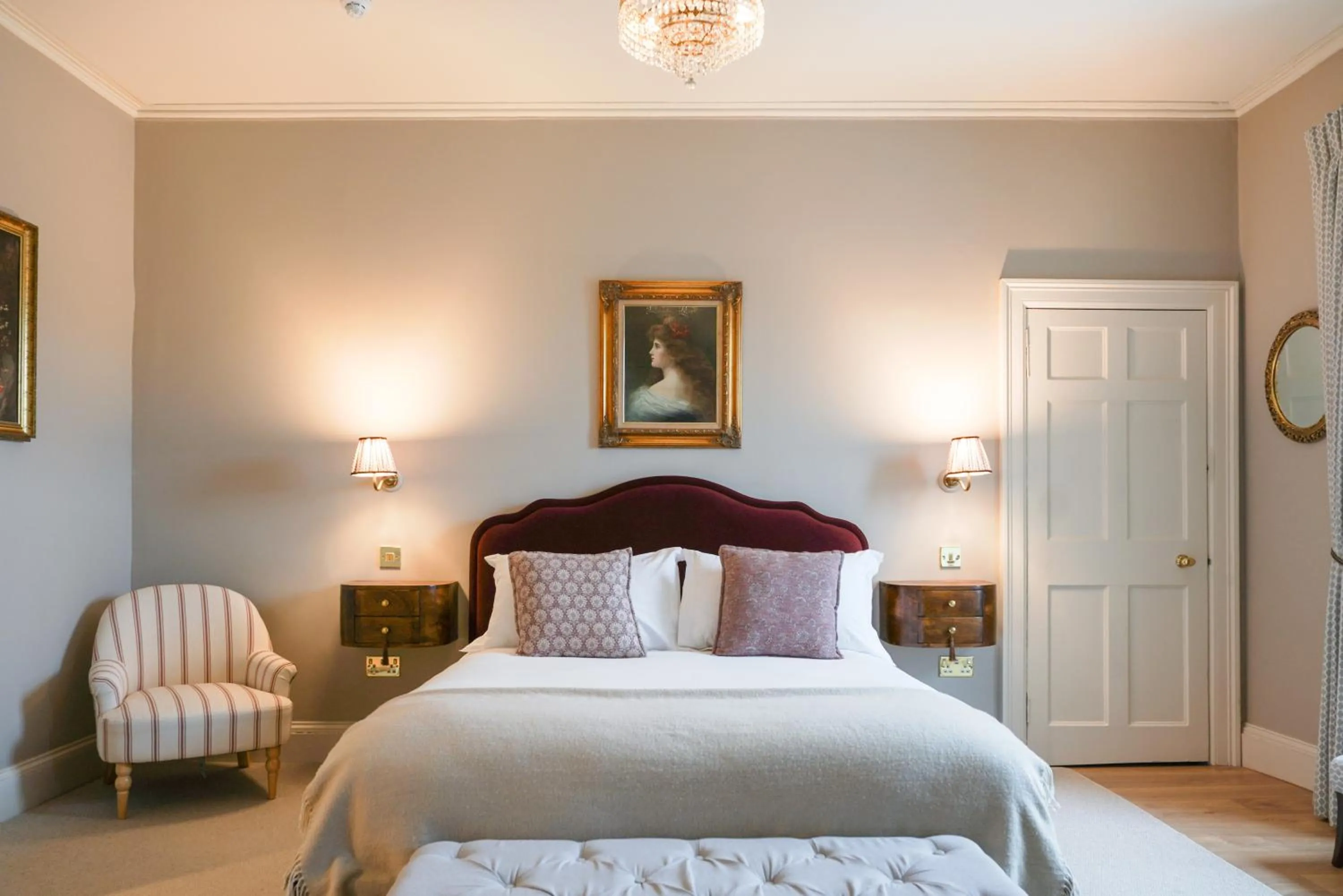 Bedroom, Bed in The Townhouse, Leith