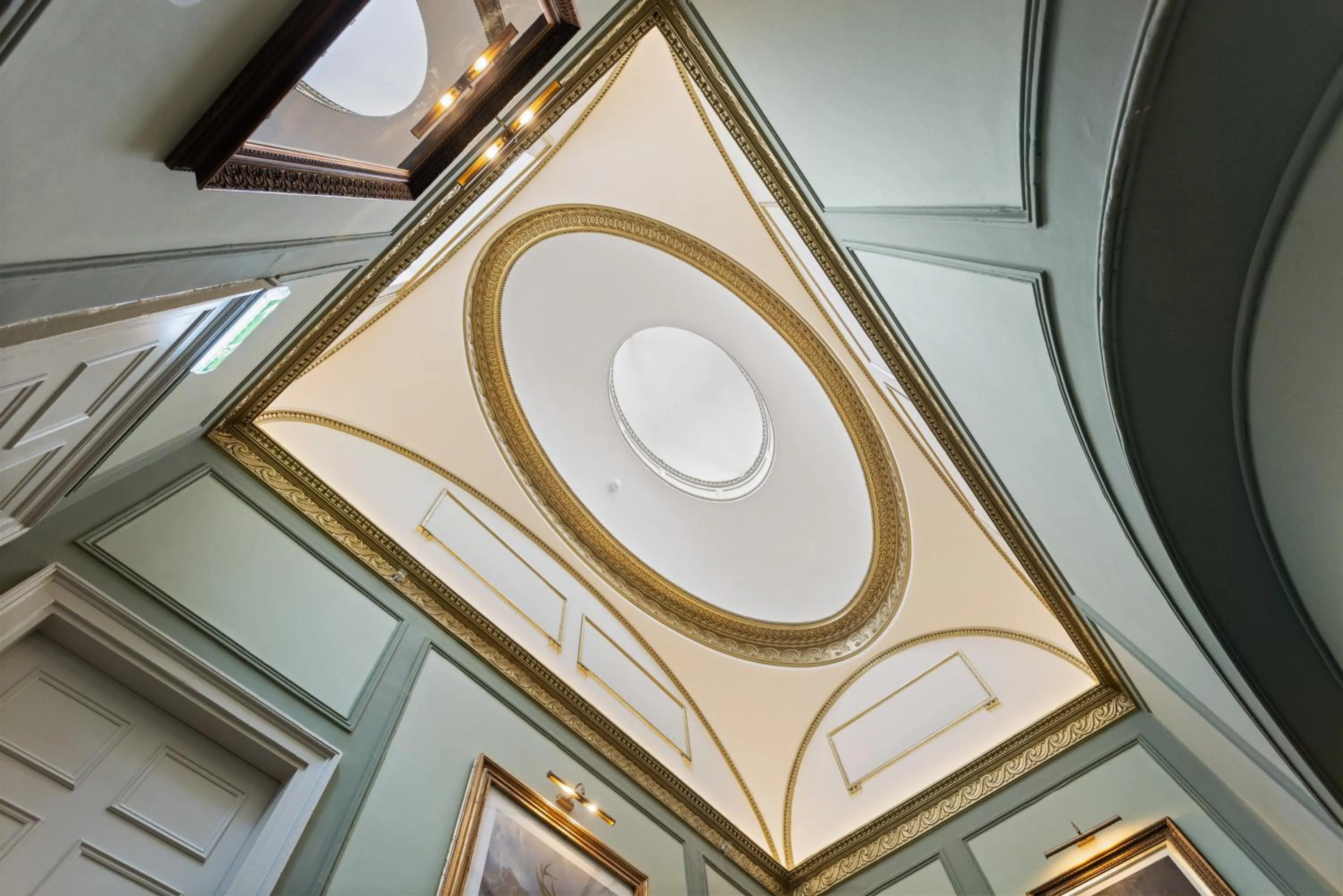 Decorative detail in The Townhouse, Leith