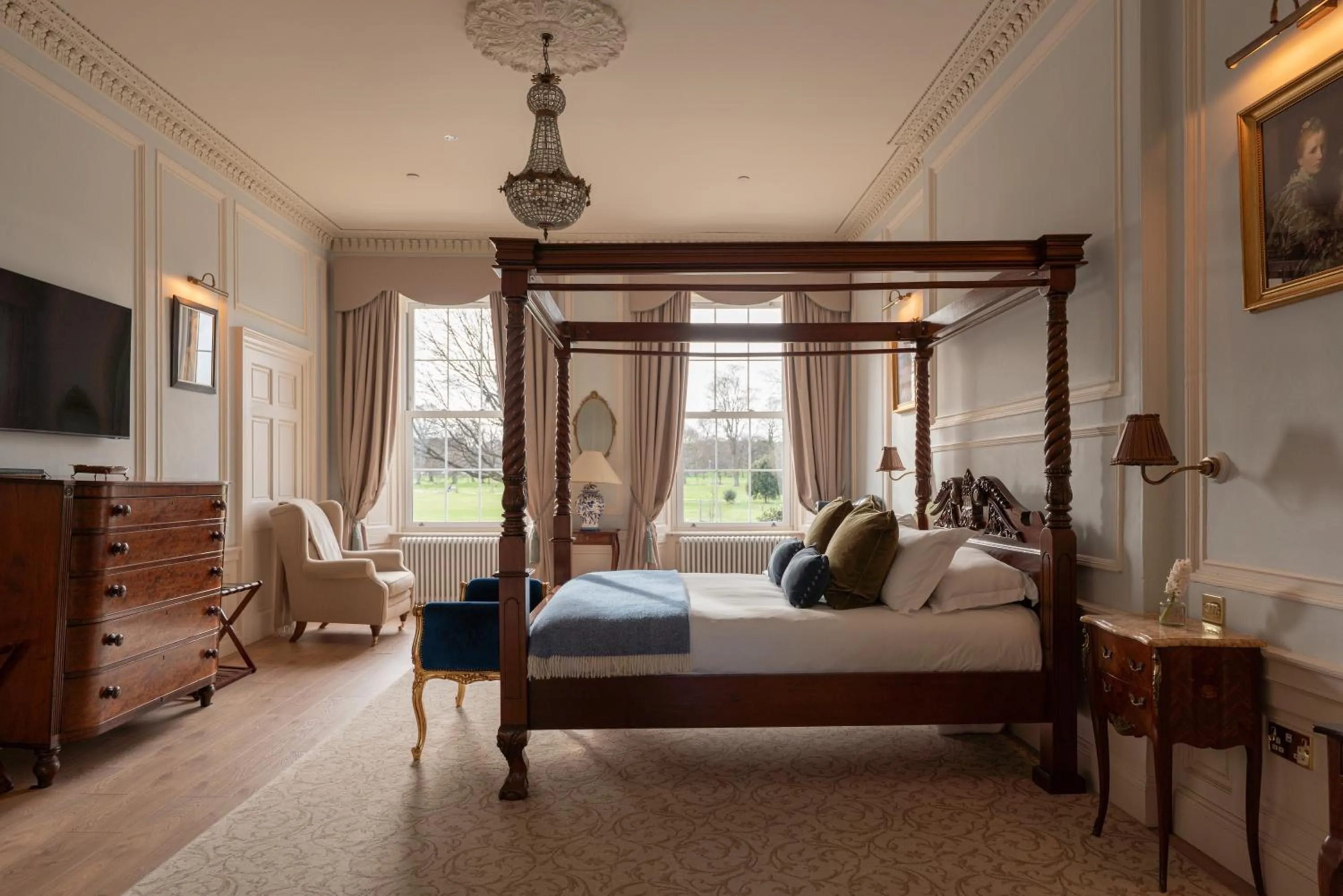 Bedroom, Bed in The Townhouse, Leith