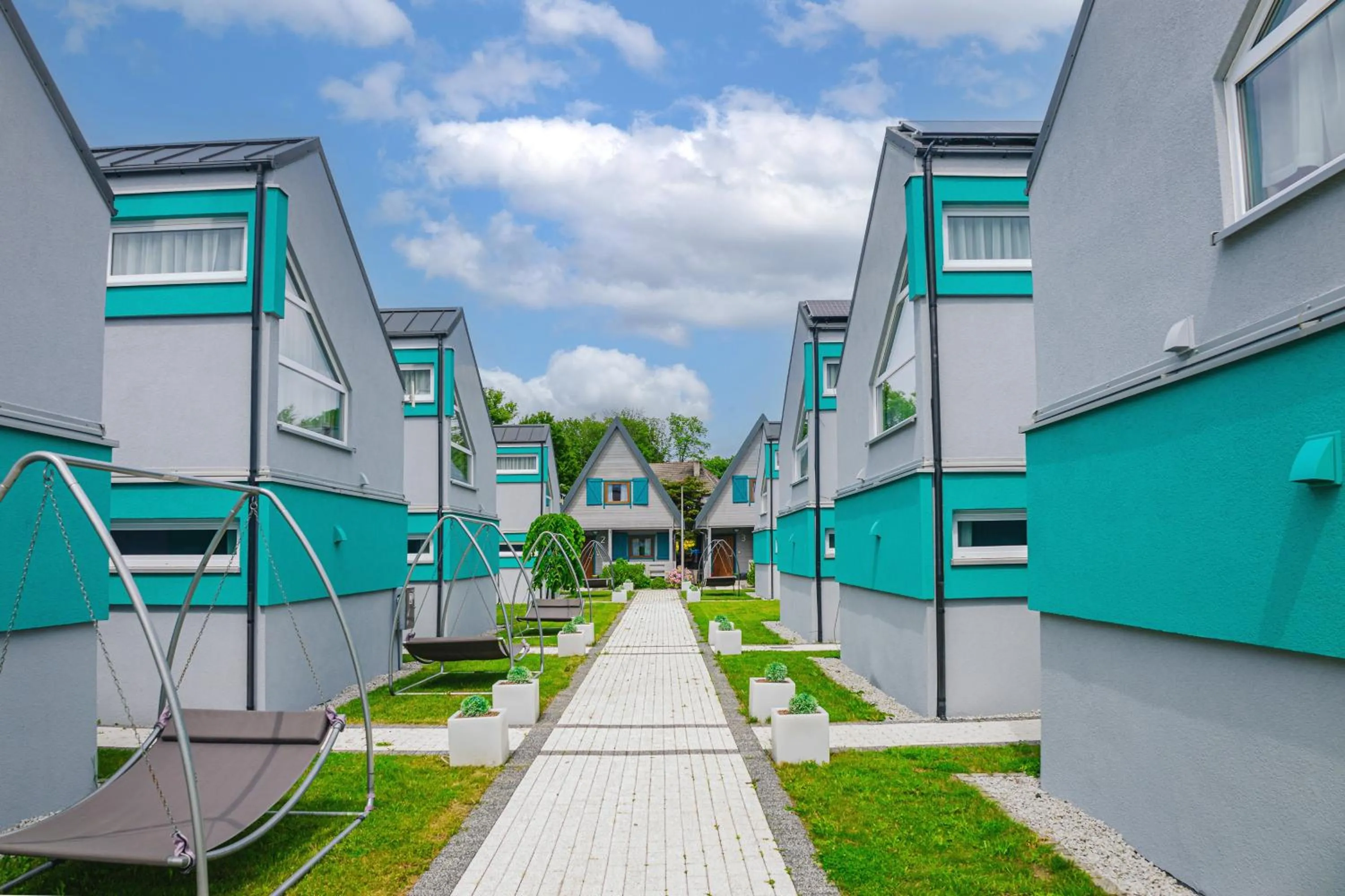 Area and facilities in Ośrodek Sea Star Premium
