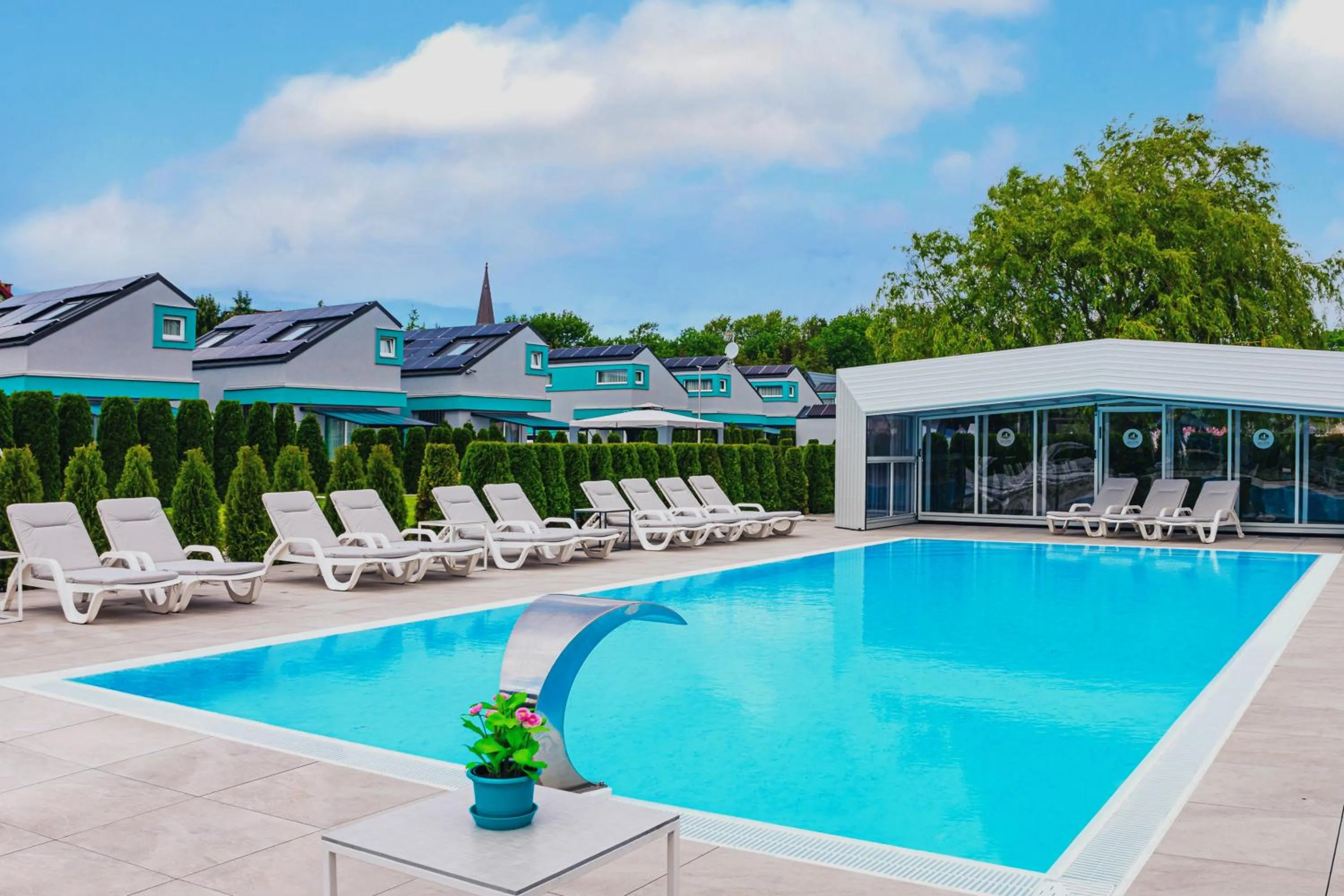 Swimming pool in Ośrodek Sea Star Premium