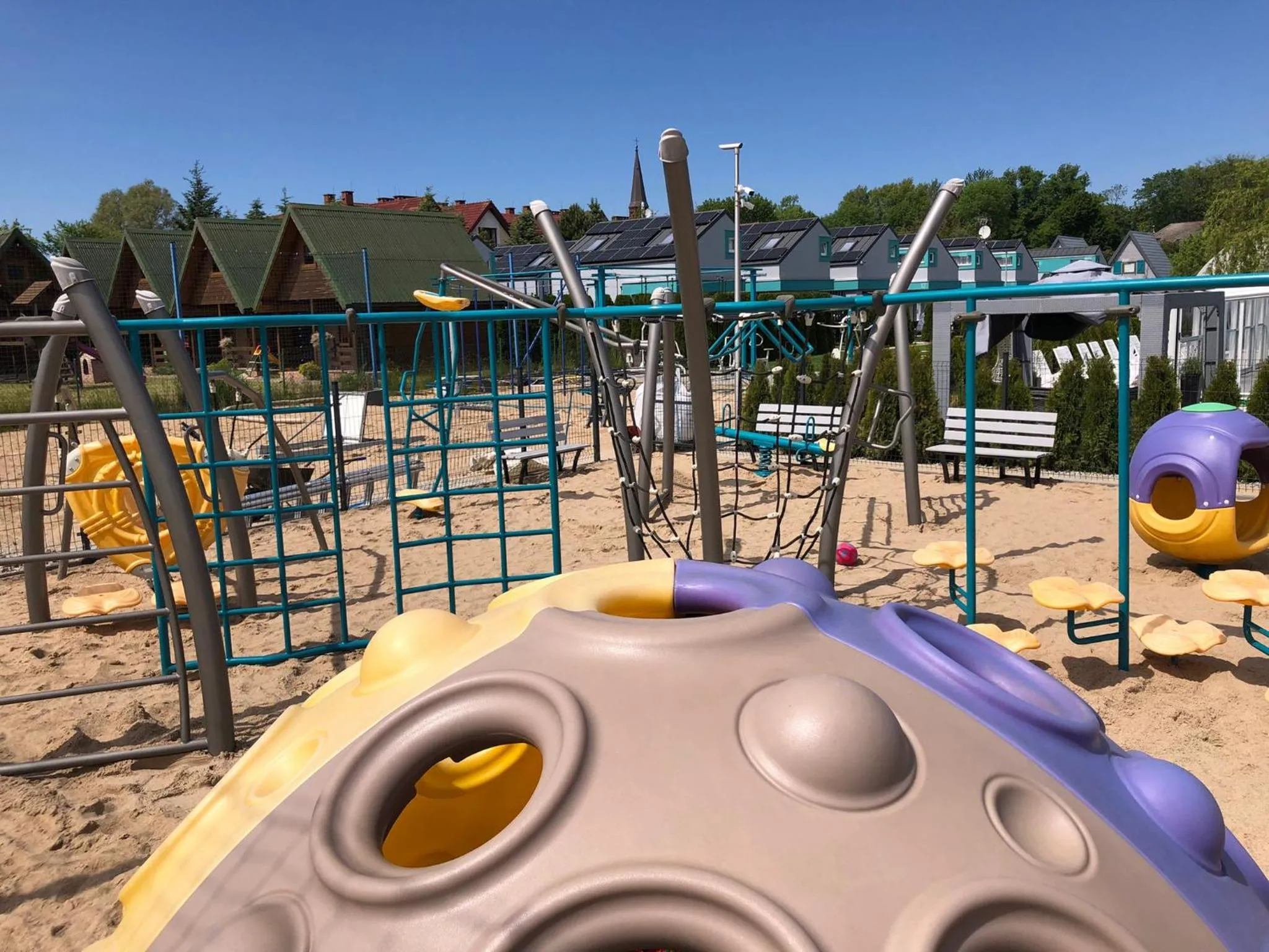 Children play ground in Ośrodek Sea Star Premium